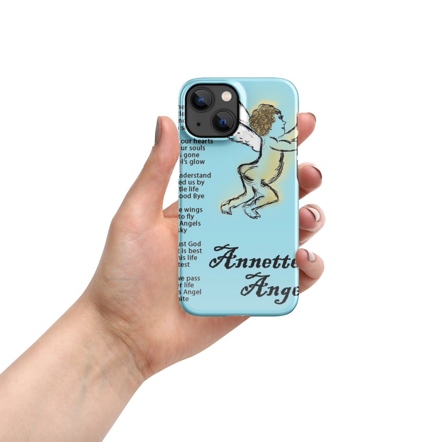 Annette's Angel Snap case for iPhone®