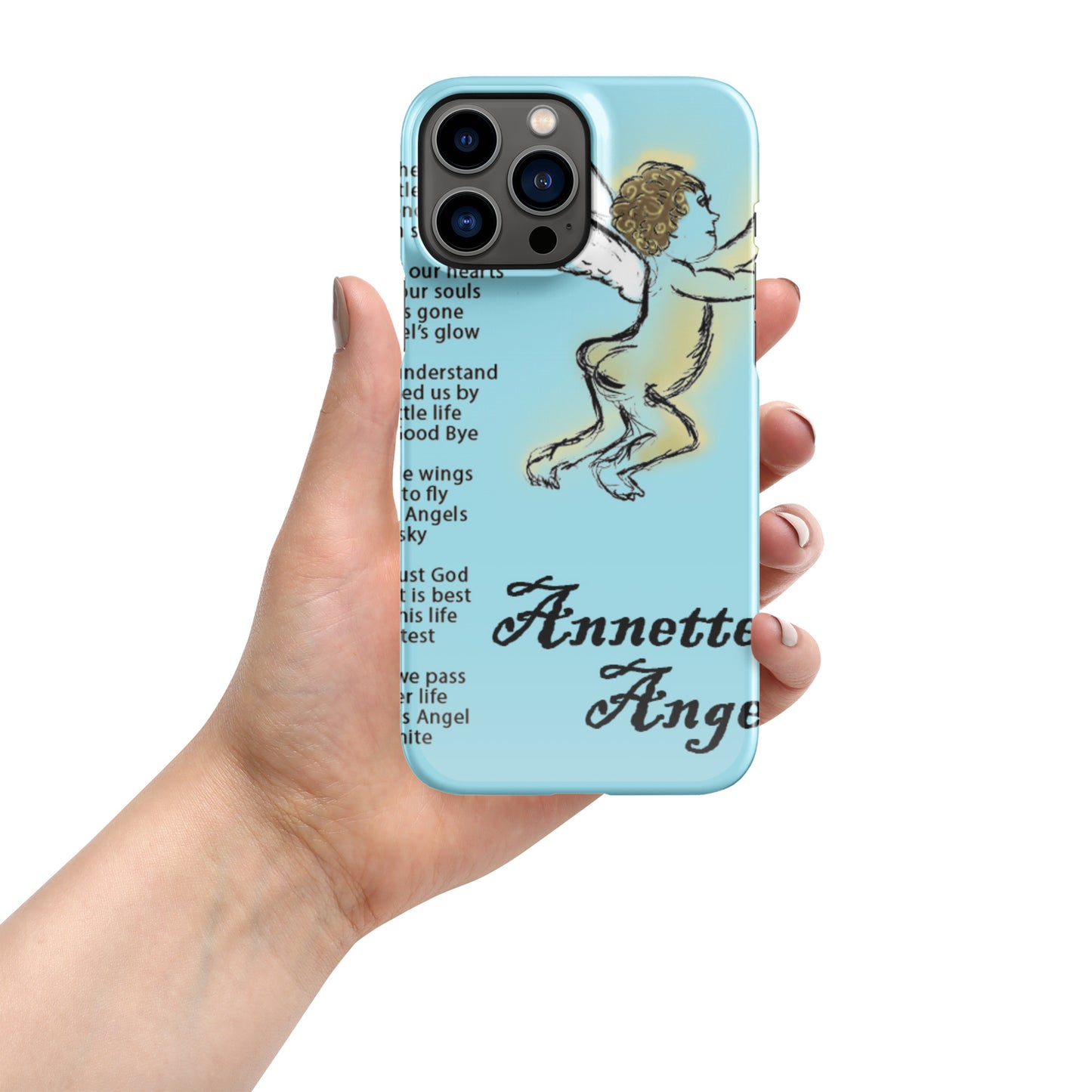 Annette's Angel Snap case for iPhone®