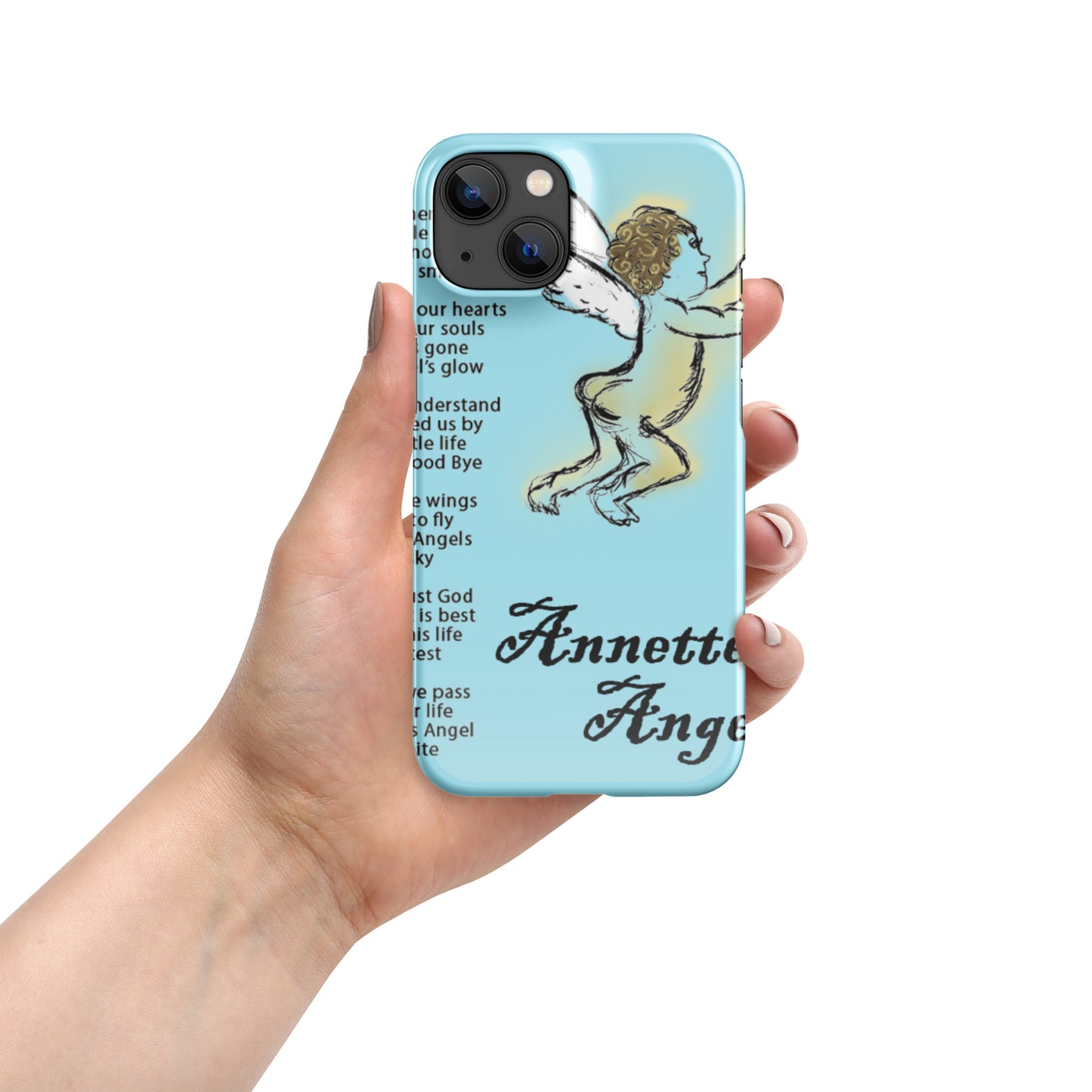 Annette's Angel Snap case for iPhone®