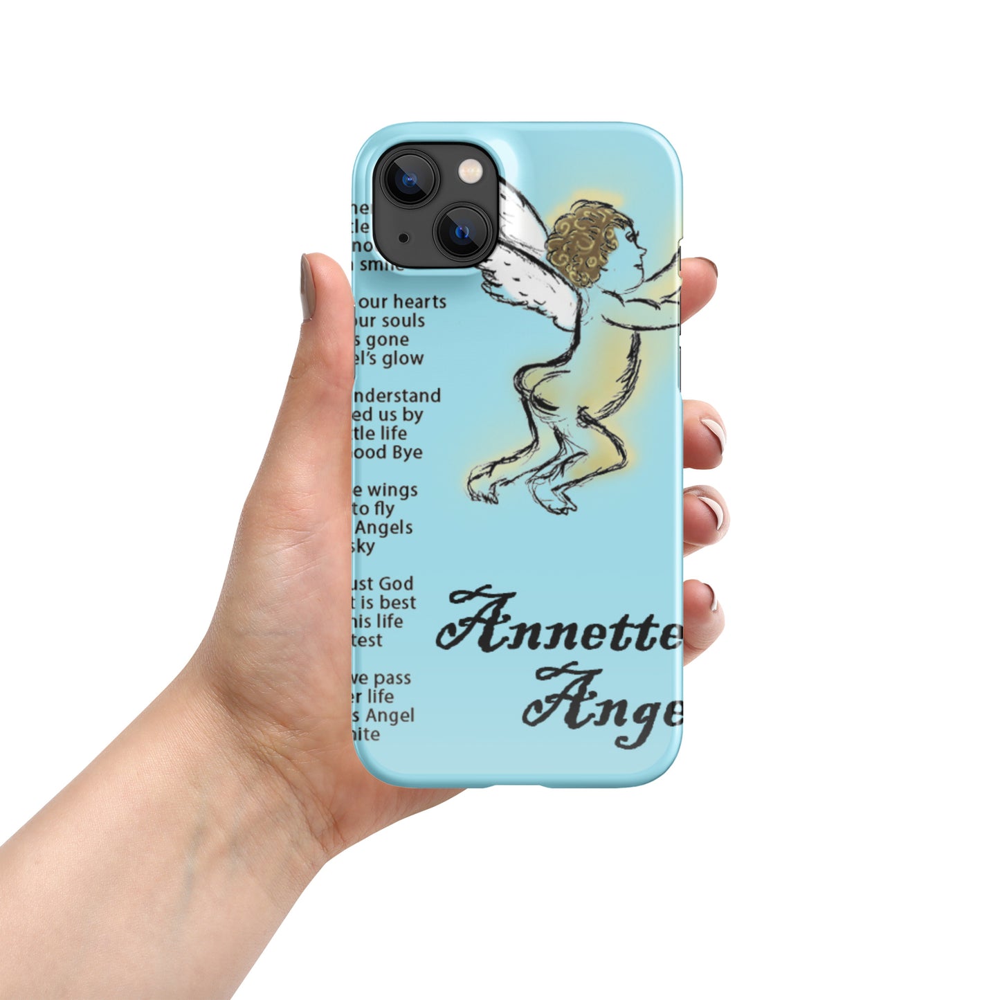 Annette's Angel Snap case for iPhone®