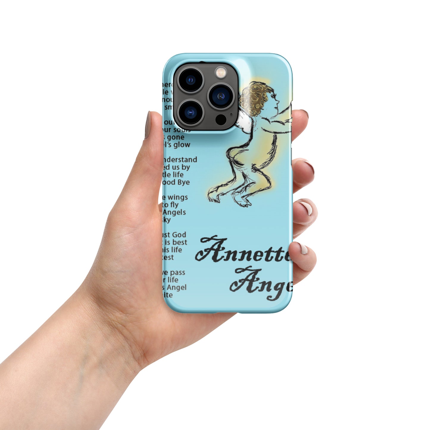 Annette's Angel Snap case for iPhone®
