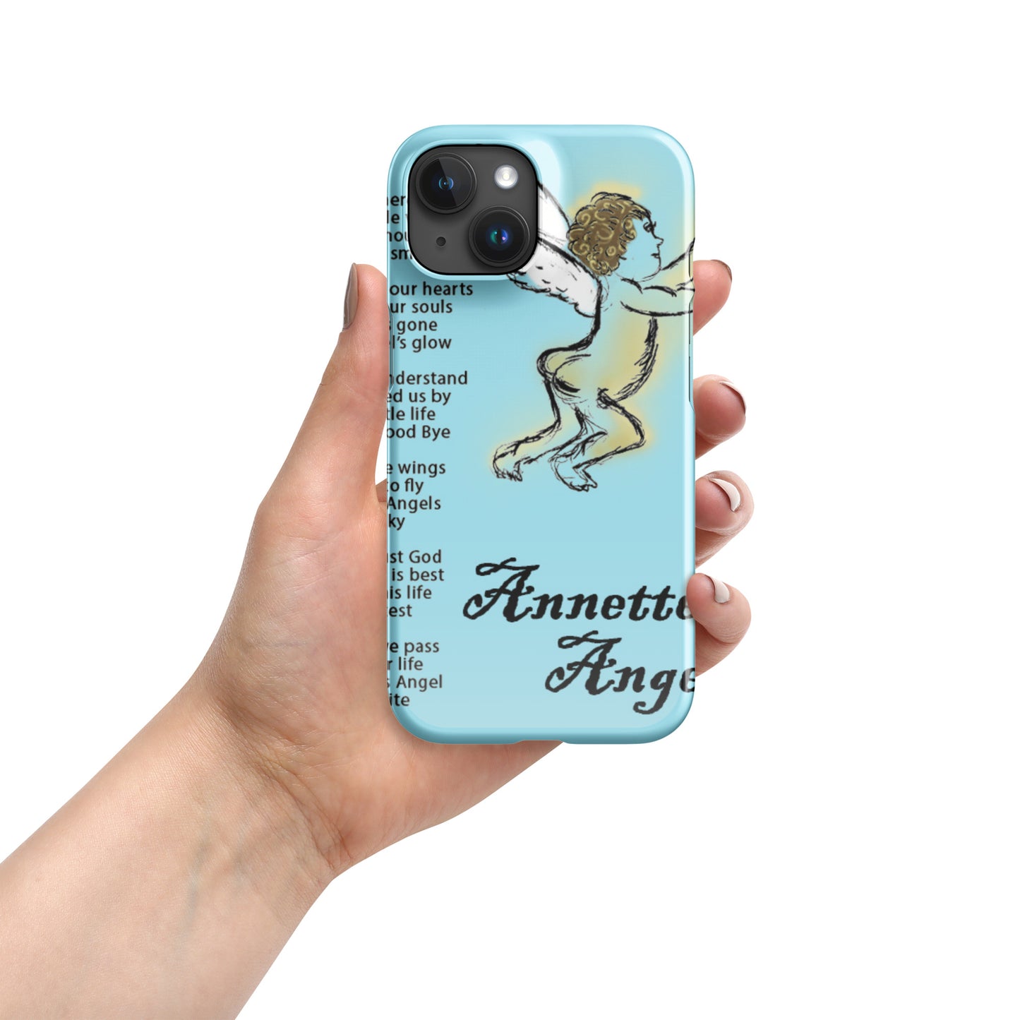 Annette's Angel Snap case for iPhone®