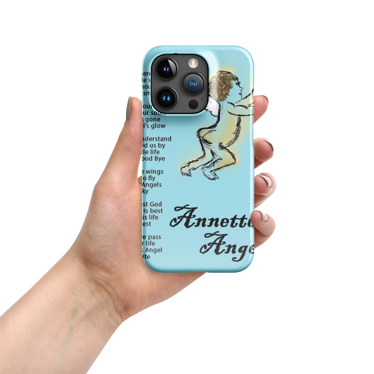 Annette's Angel Snap case for iPhone®