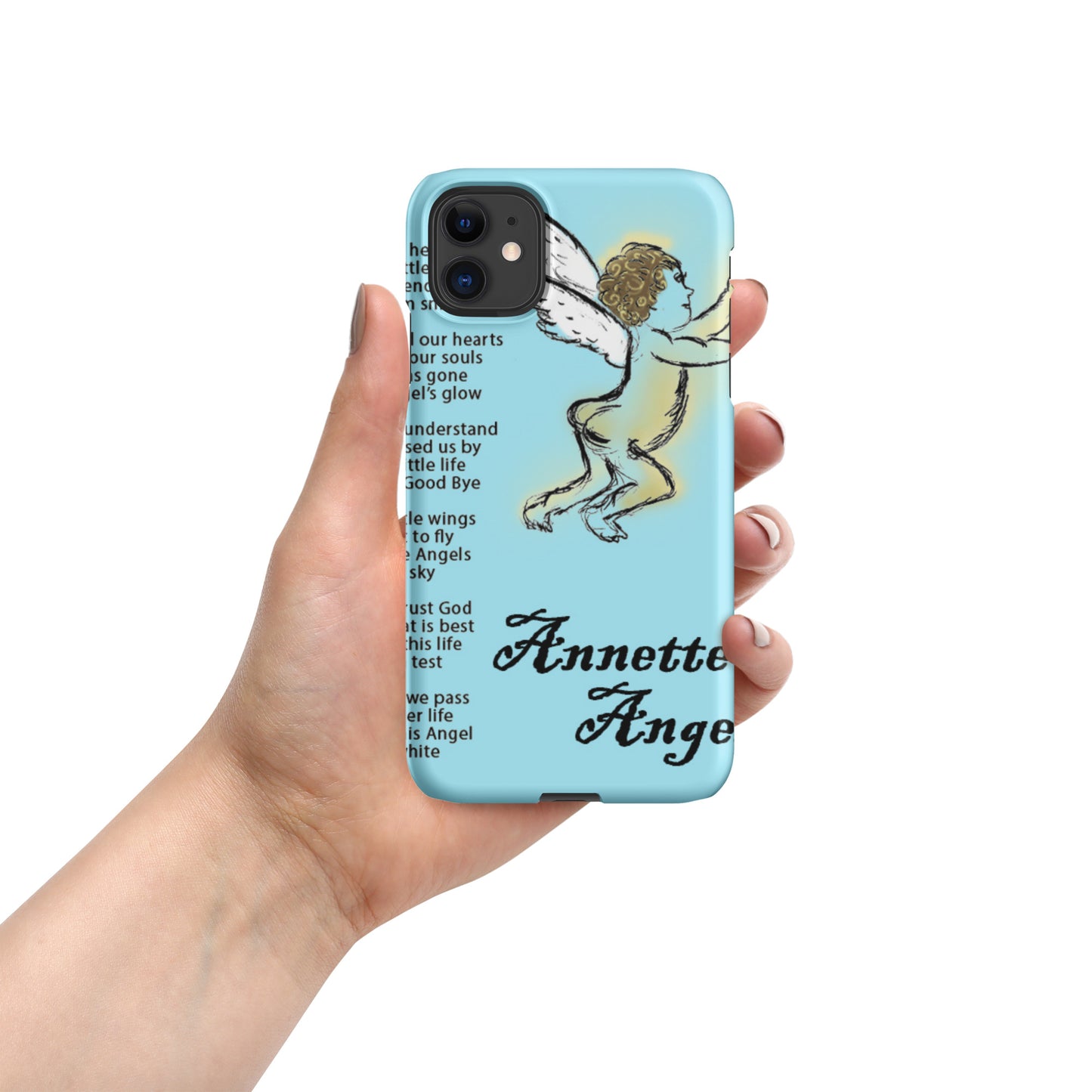 Annette's Angel Snap case for iPhone®