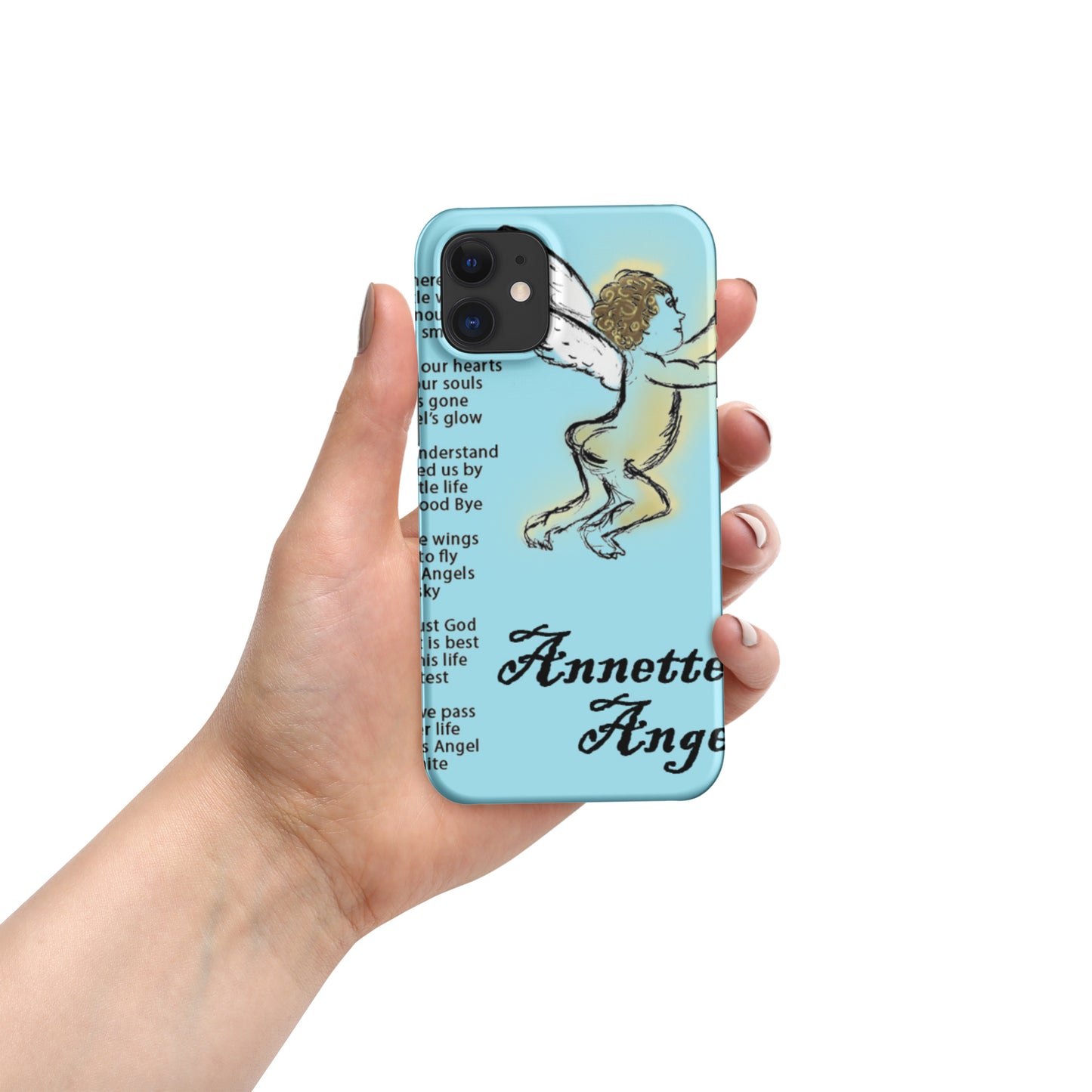 Annette's Angel Snap case for iPhone®