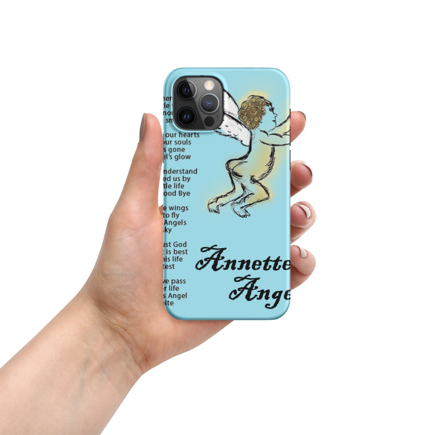 Annette's Angel Snap case for iPhone®