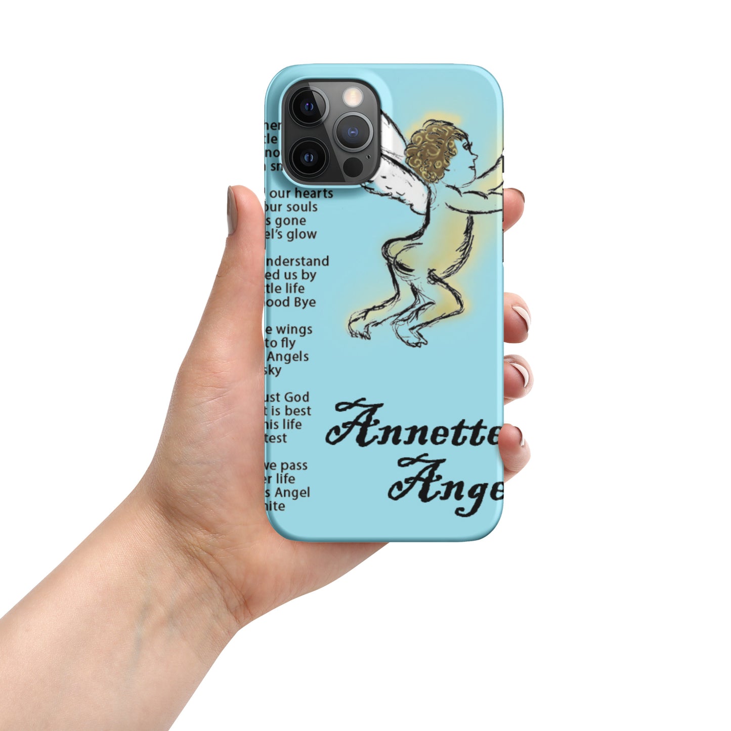 Annette's Angel Snap case for iPhone®