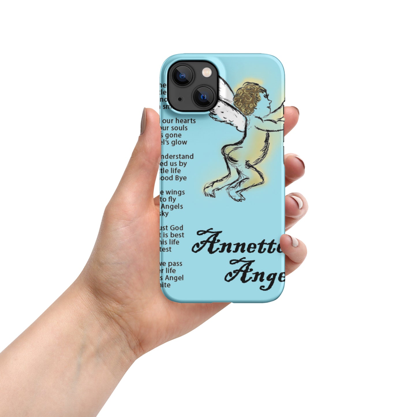 Annette's Angel Snap case for iPhone®