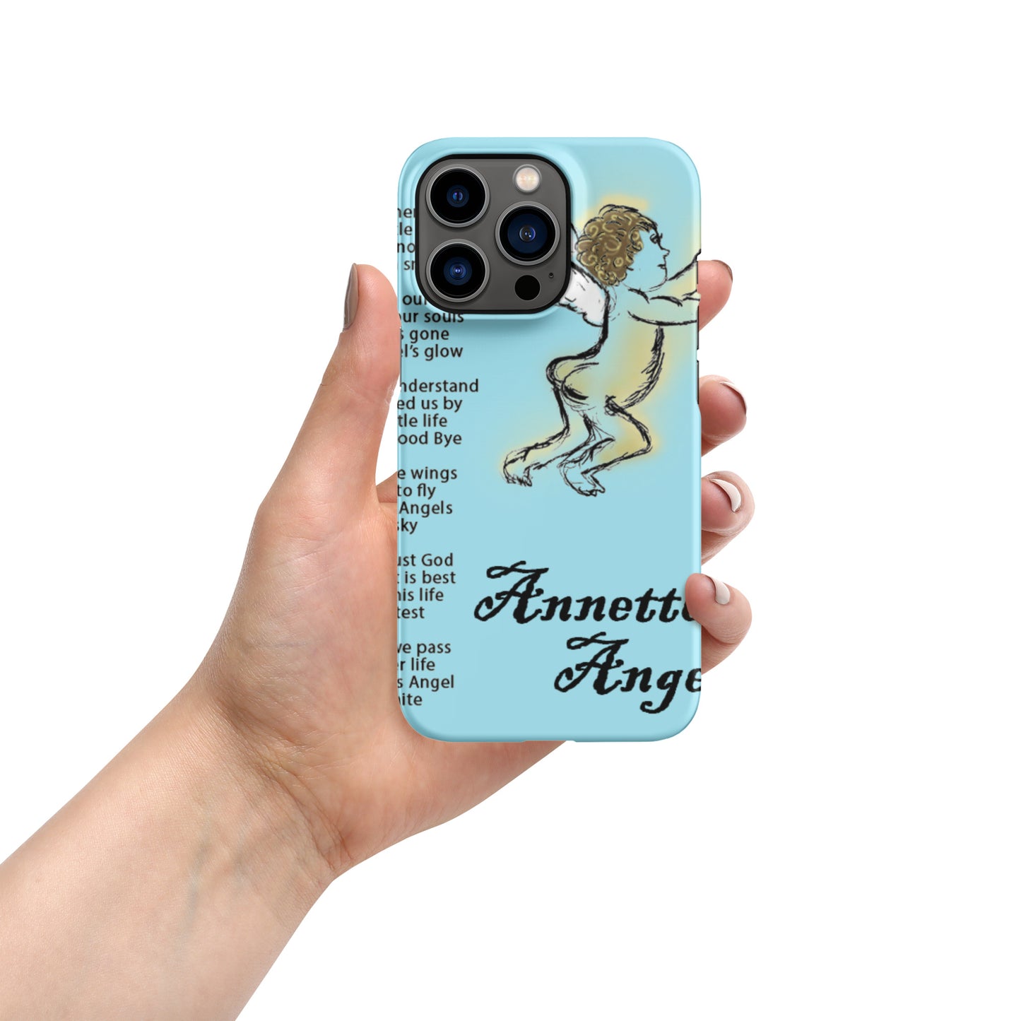 Annette's Angel Snap case for iPhone®