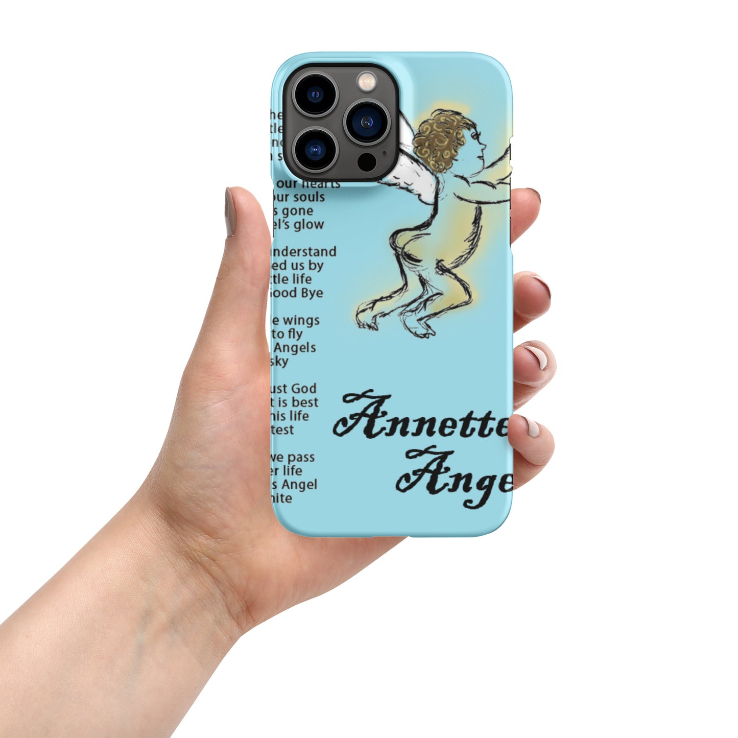 Annette's Angel Snap case for iPhone®