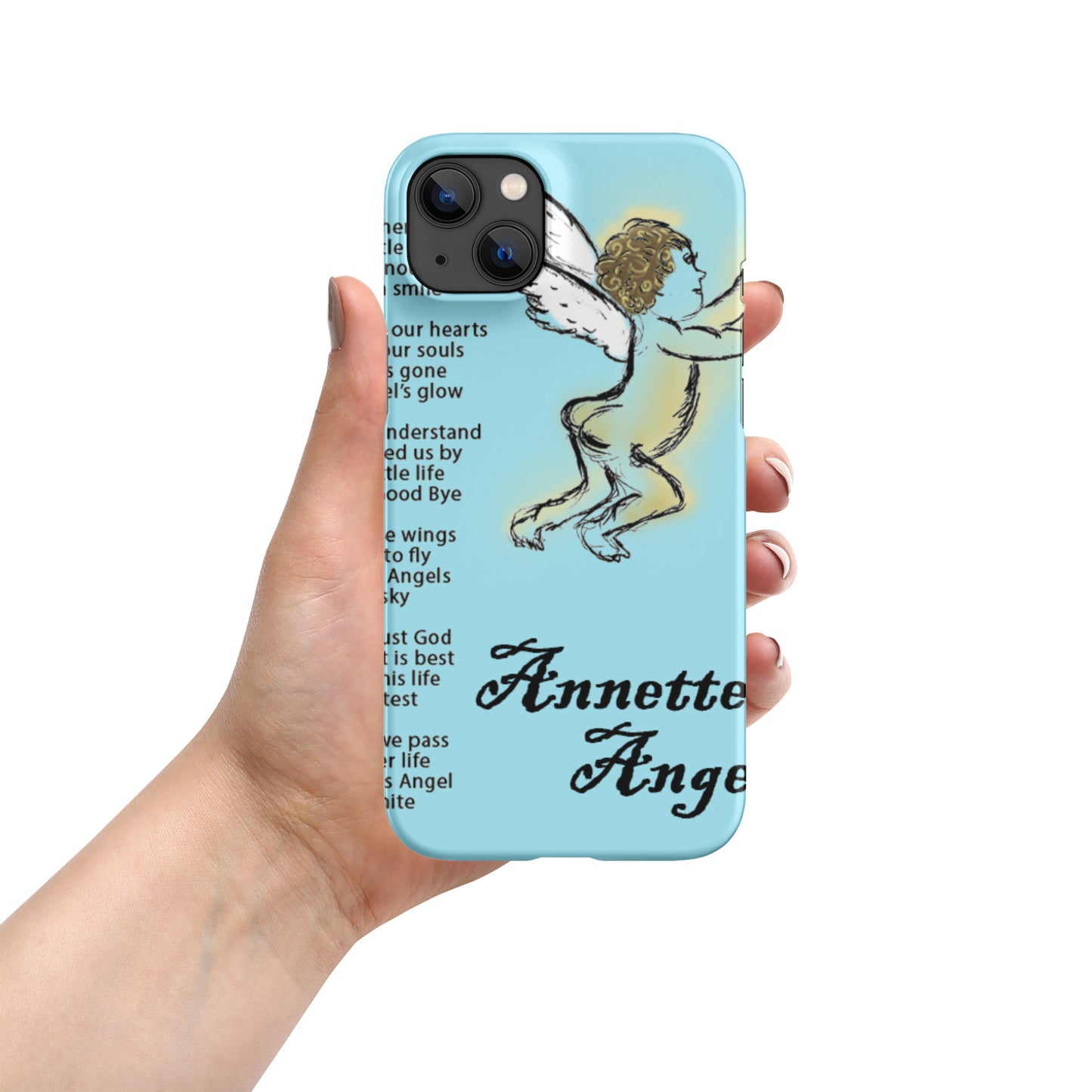 Annette's Angel Snap case for iPhone®