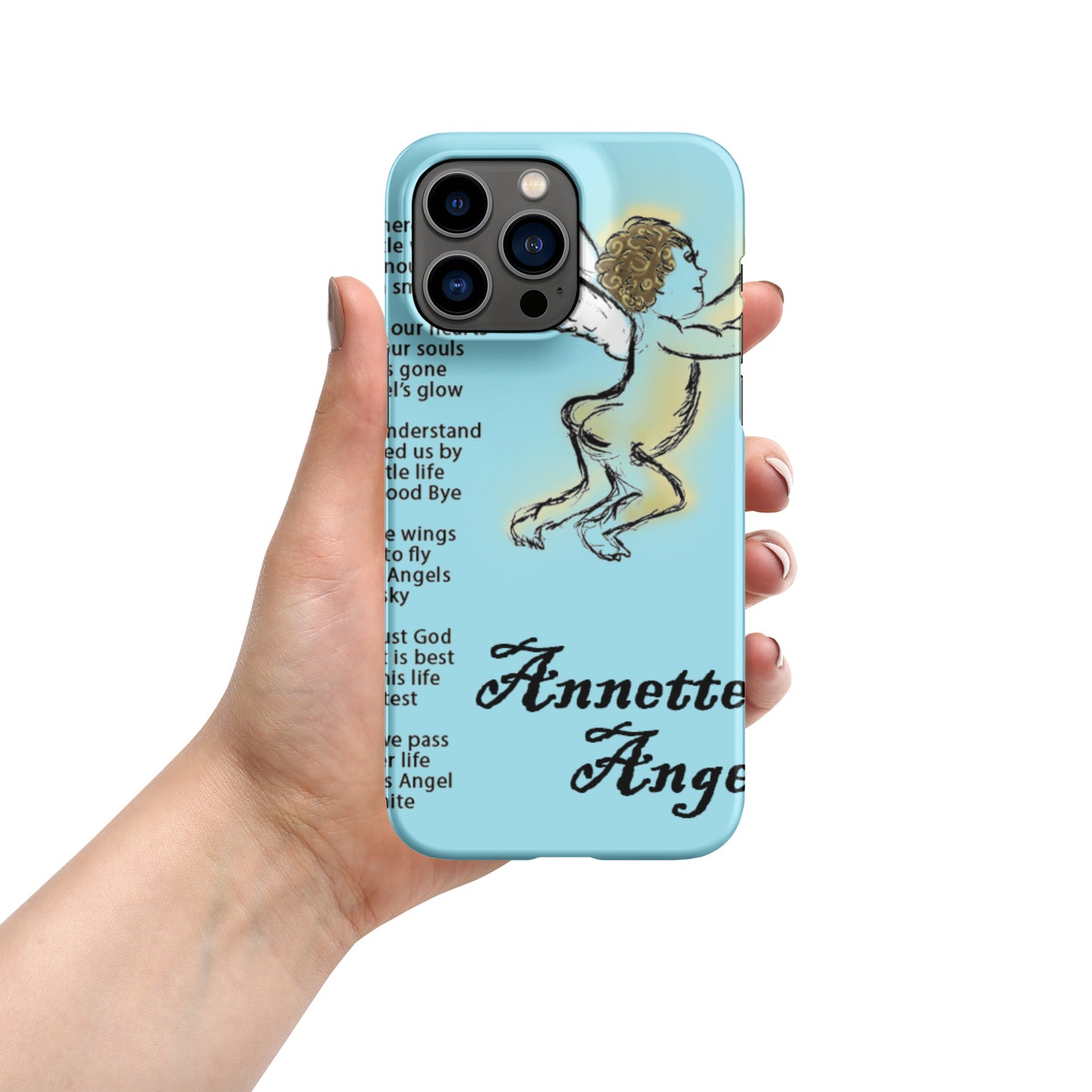 Annette's Angel Snap case for iPhone®