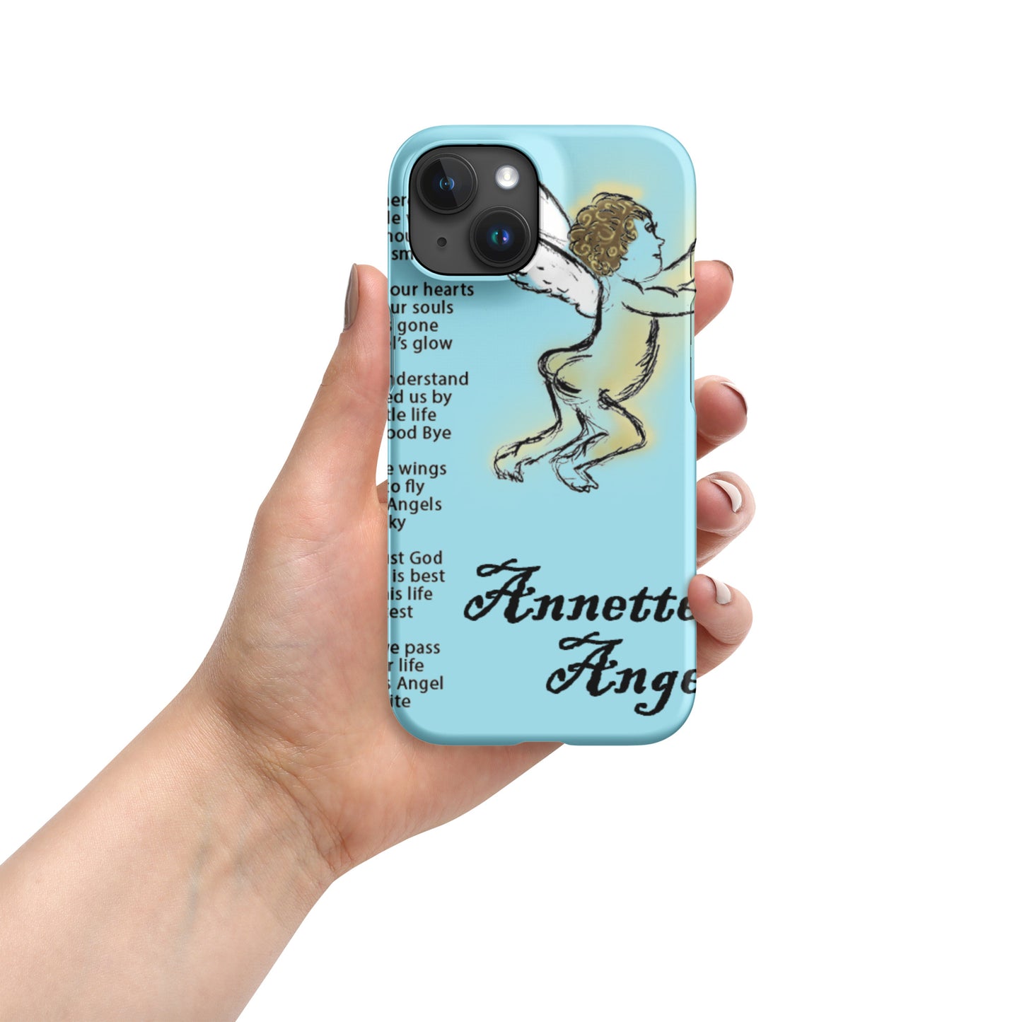 Annette's Angel Snap case for iPhone®