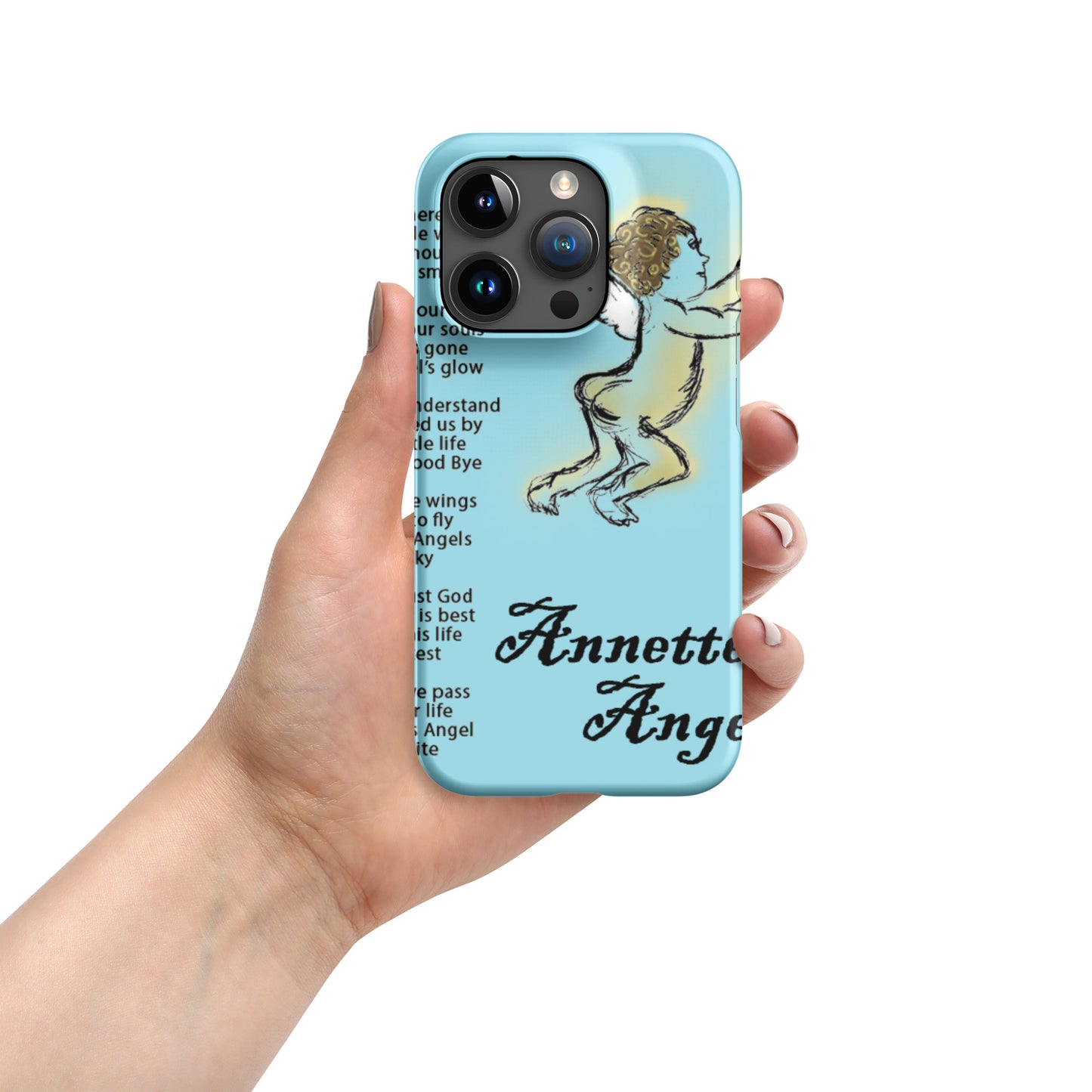 Annette's Angel Snap case for iPhone®