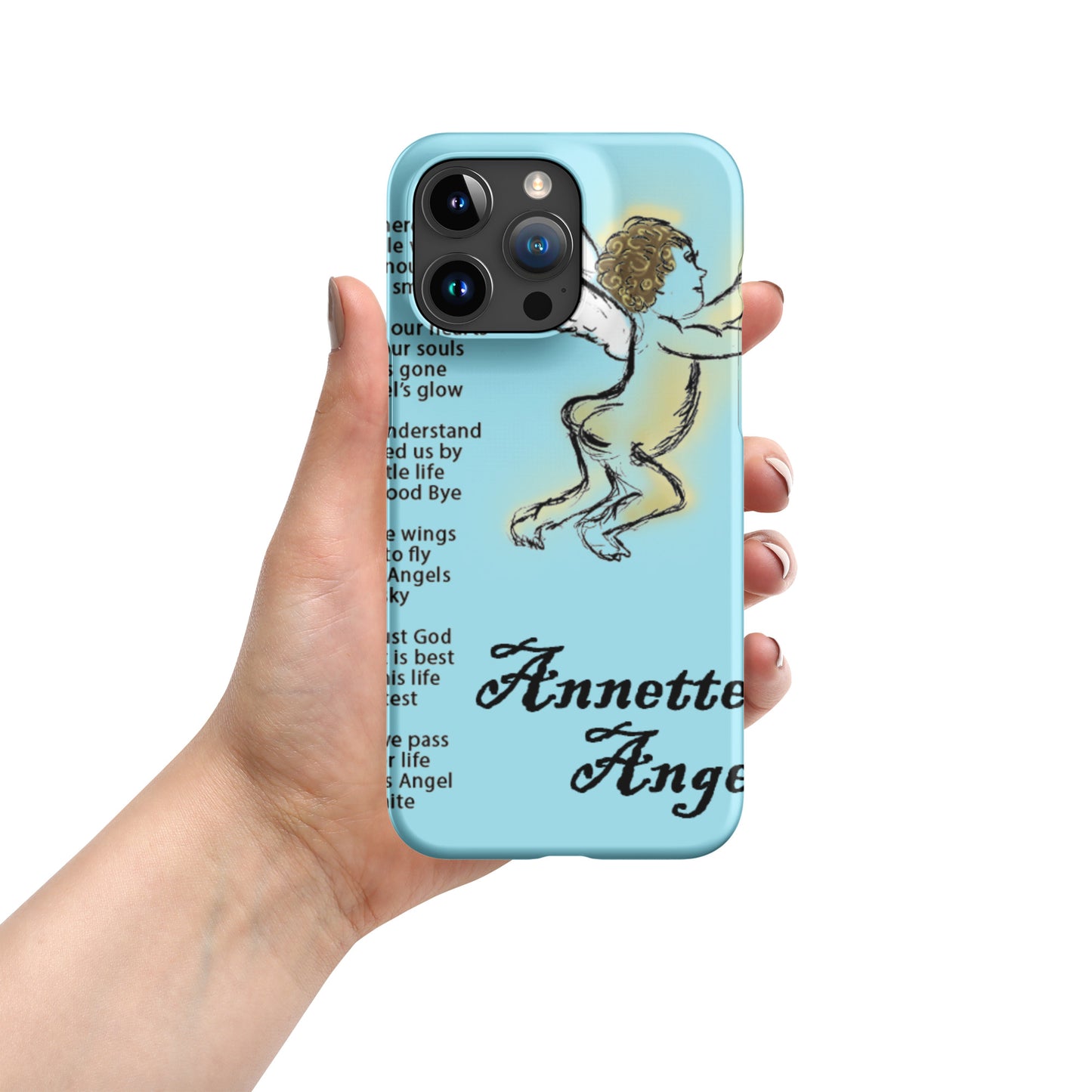 Annette's Angel Snap case for iPhone®