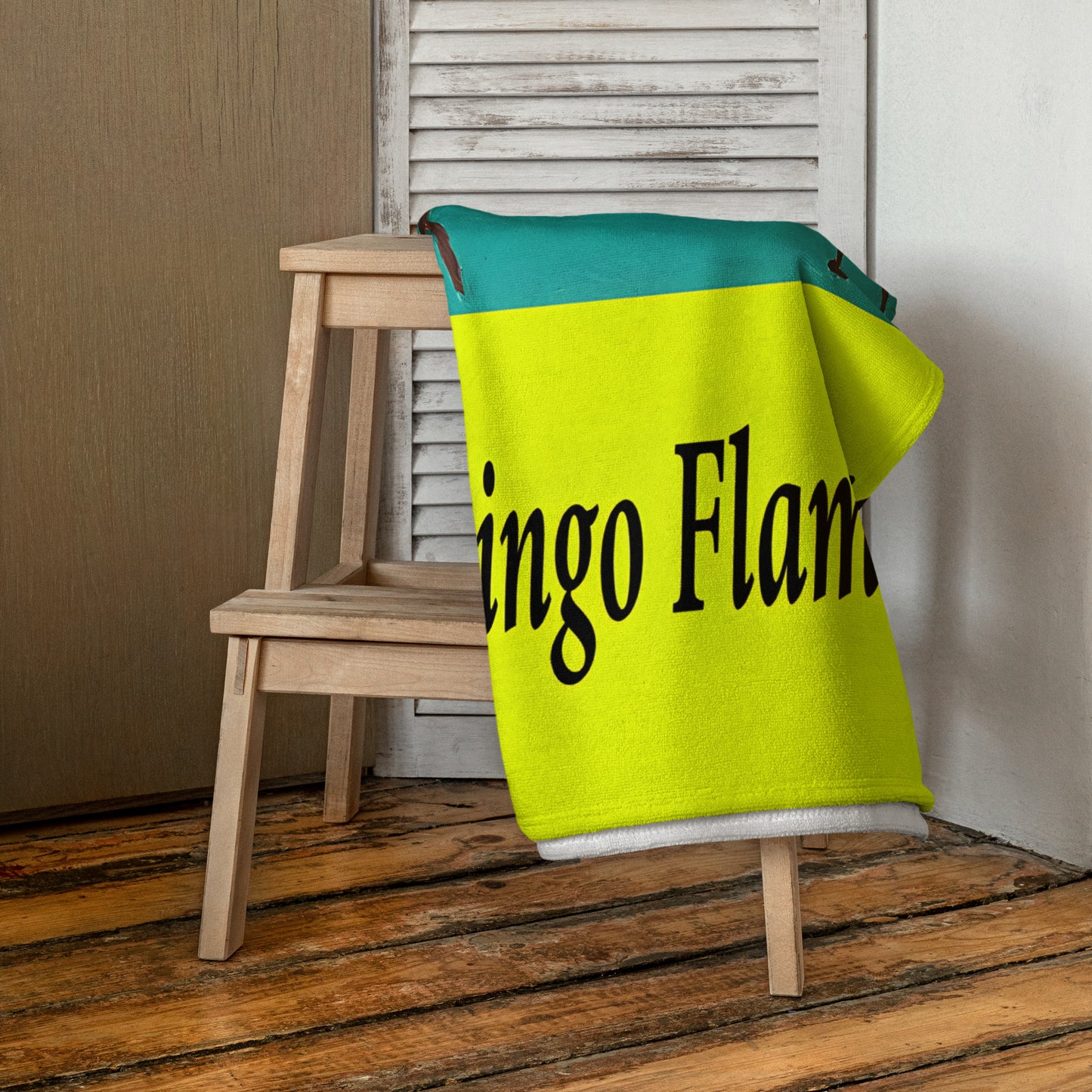Flamingo Flamenco Towel - A Tango to Life