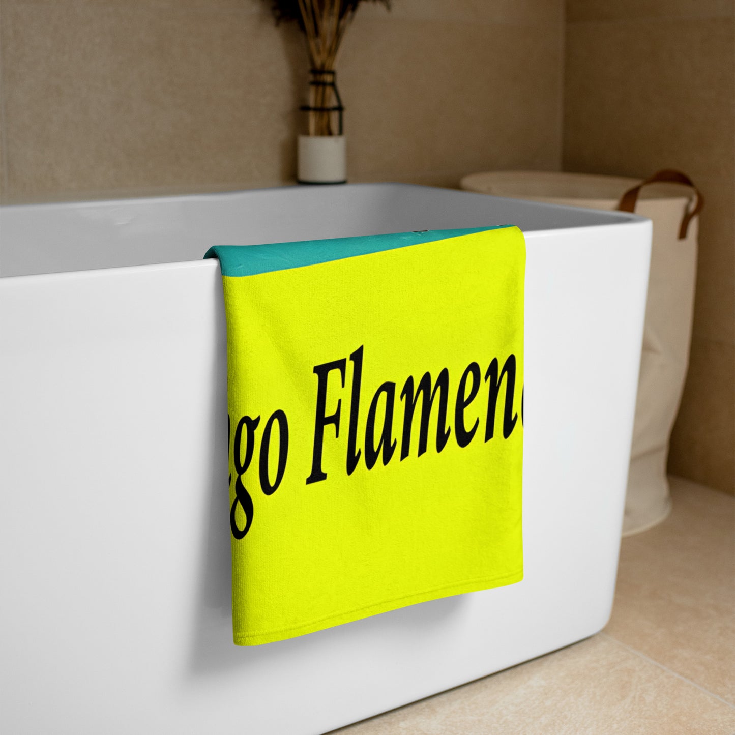Flamingo Flamenco Towel - A Tango to Life