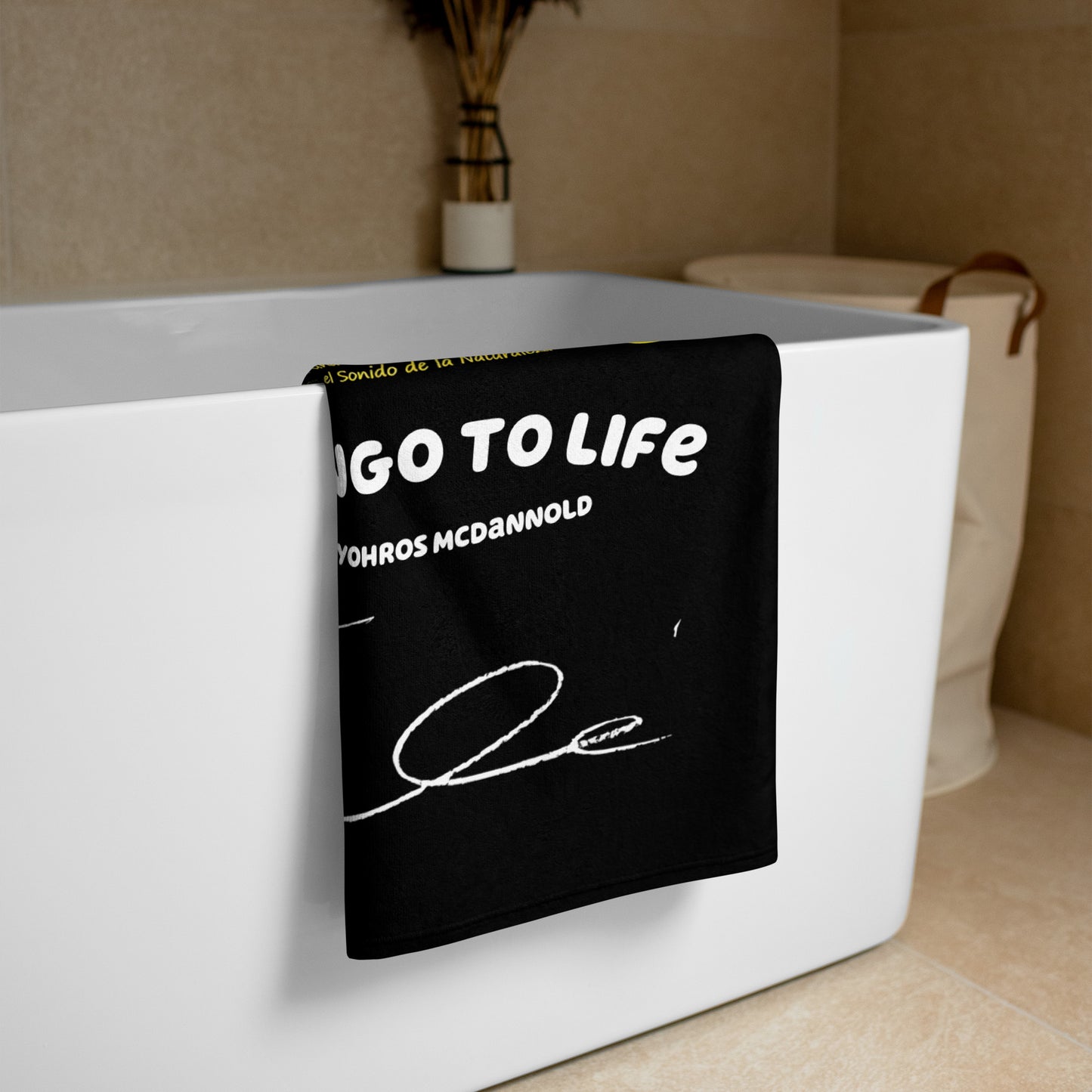 I Love My Panama Towel - A Tango to Life
