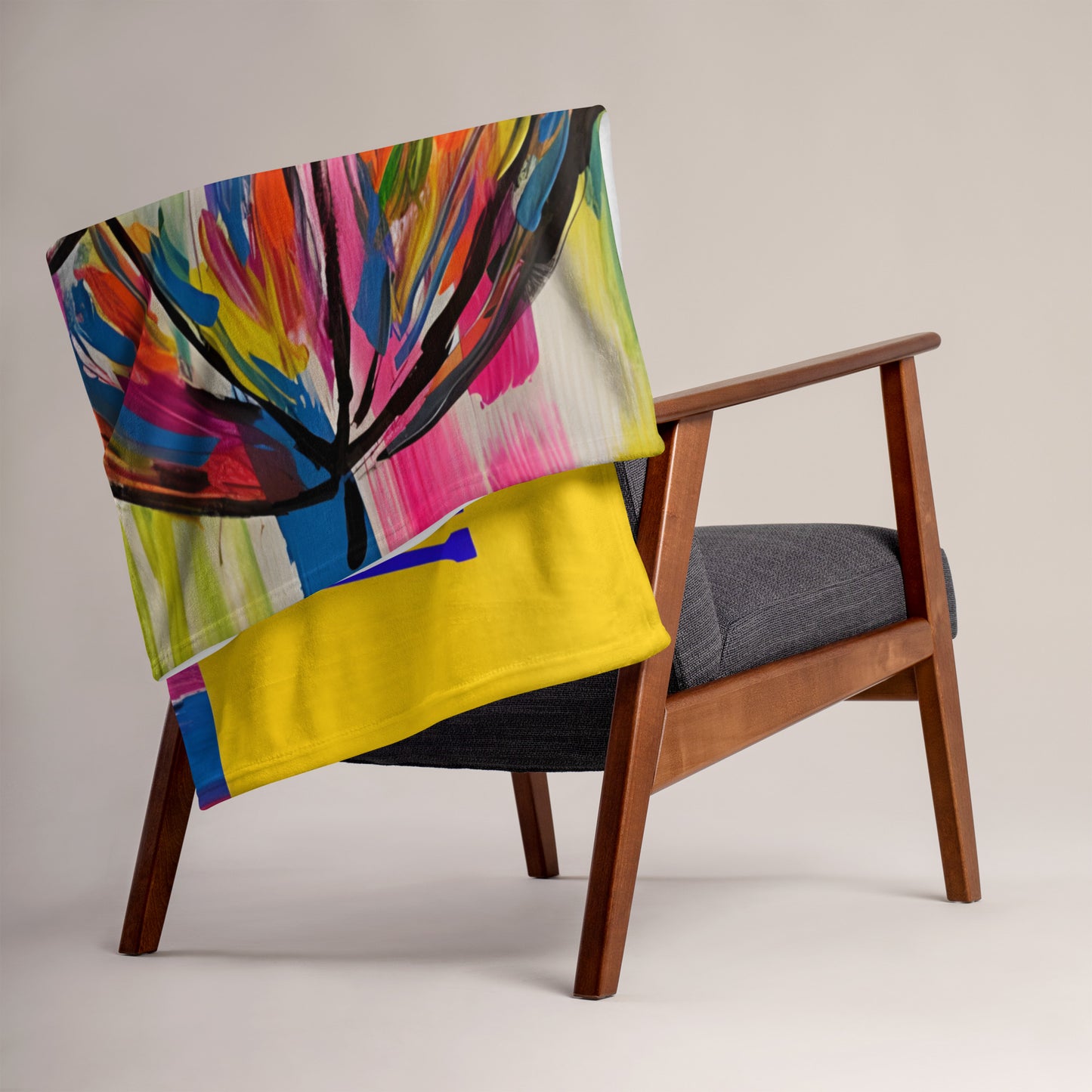 Rainy Day Throw Blanket - A Tango to Life