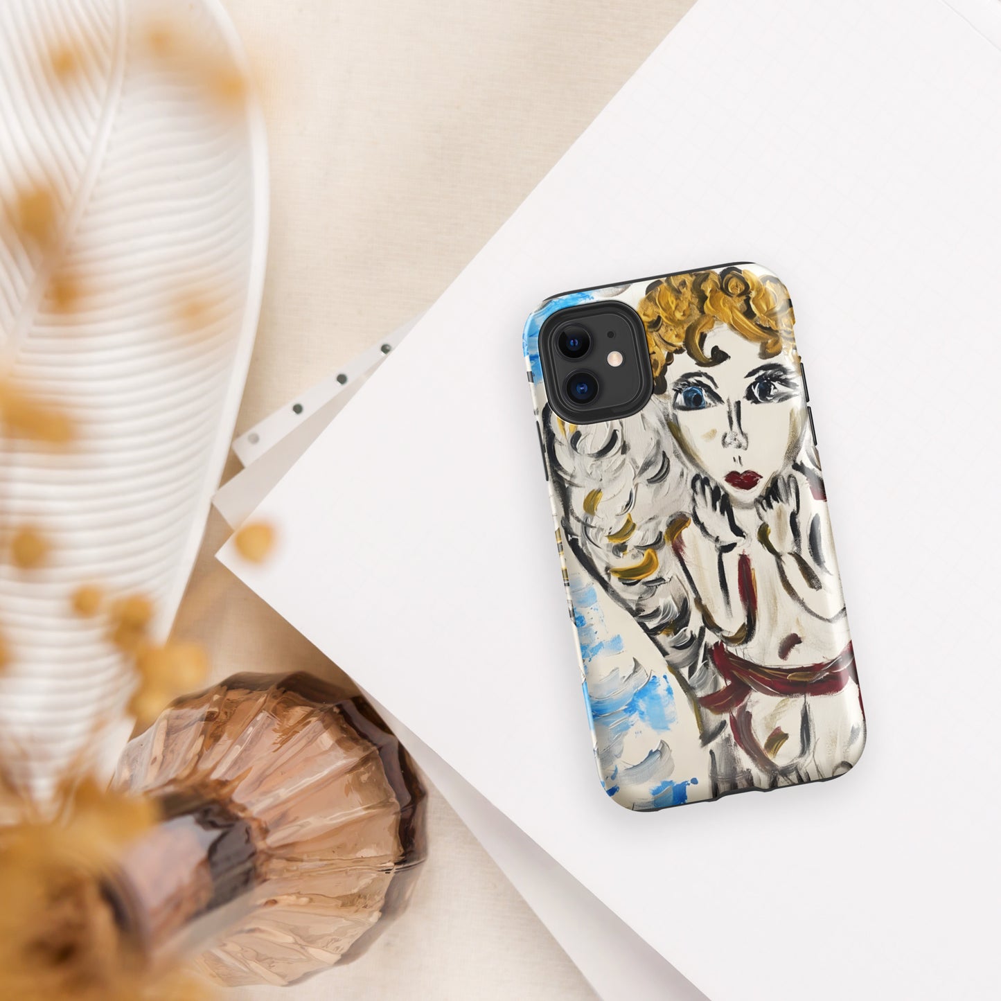 Your Little Angel Is Me Tough Case for iPhone®