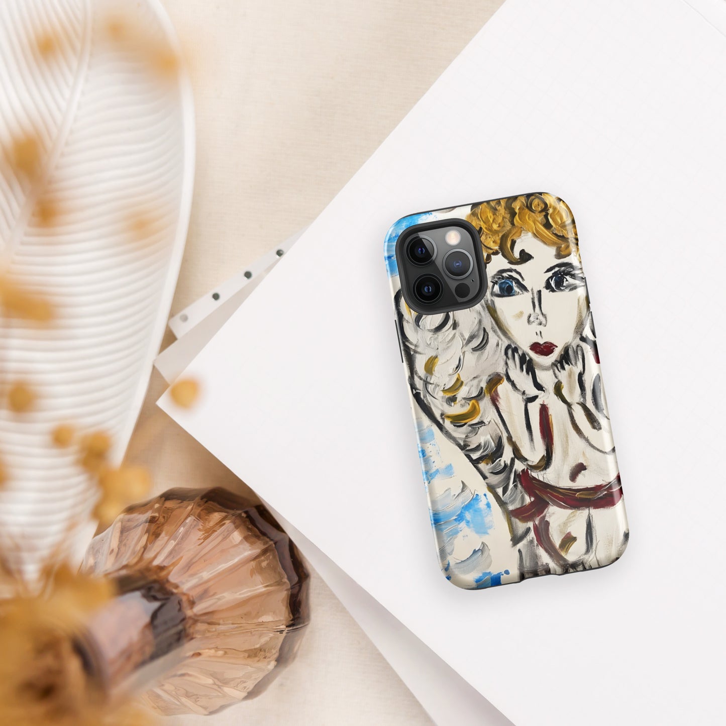 Your Little Angel Is Me Tough Case for iPhone®