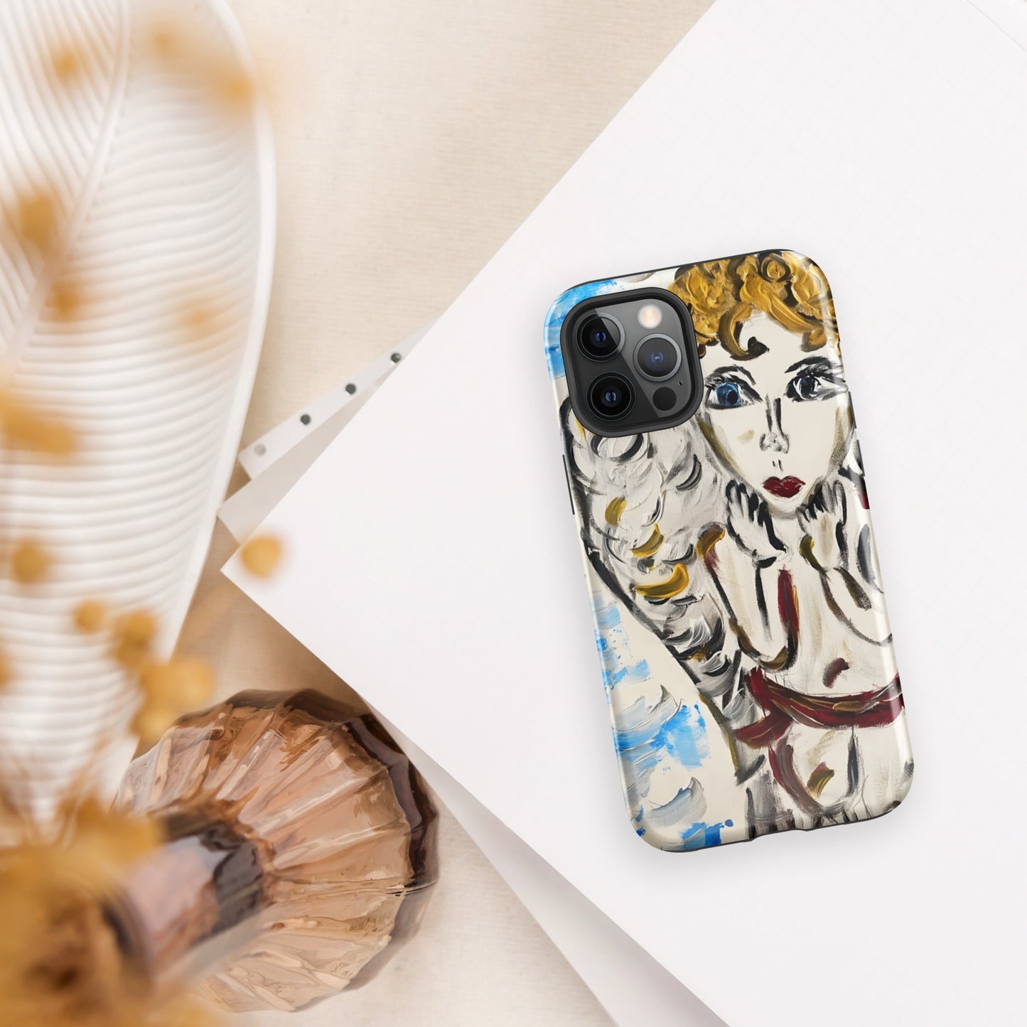 Your Little Angel Is Me Tough Case for iPhone®