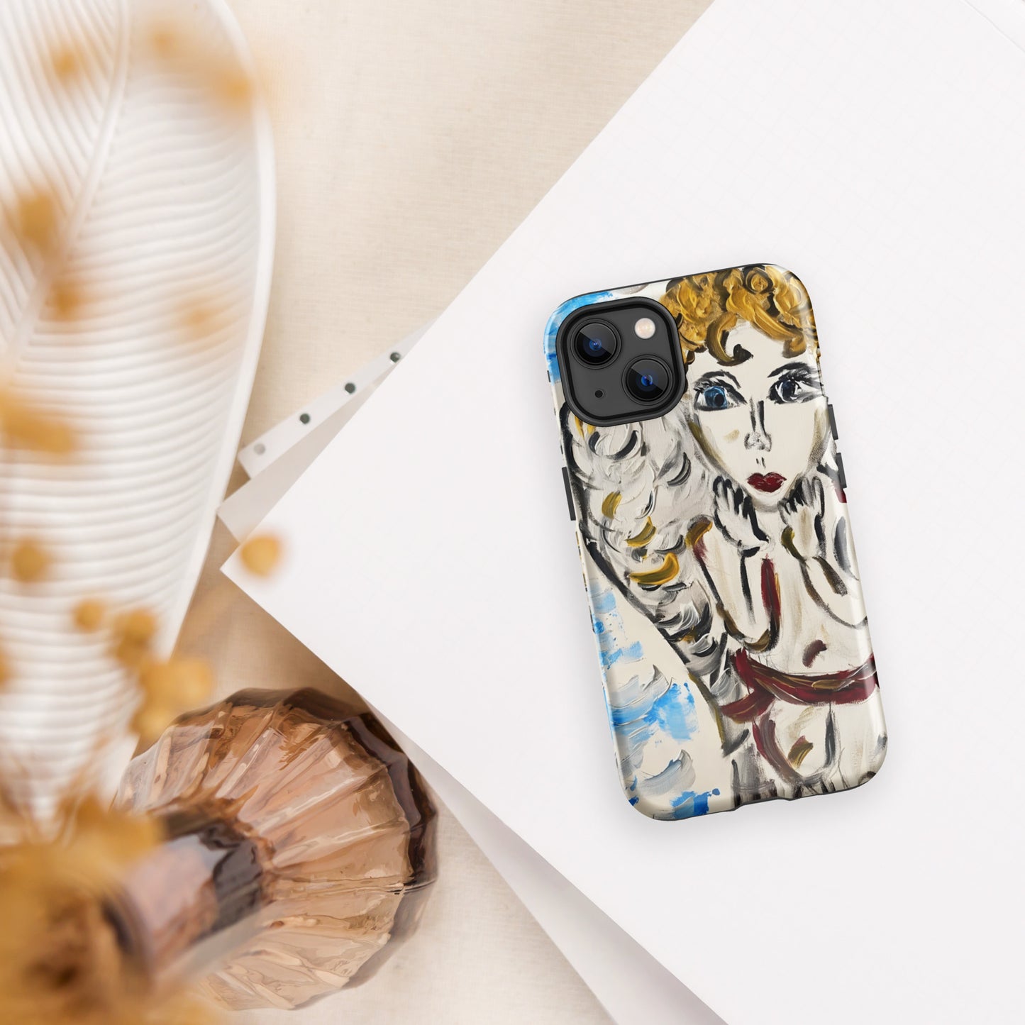 Your Little Angel Is Me Tough Case for iPhone®