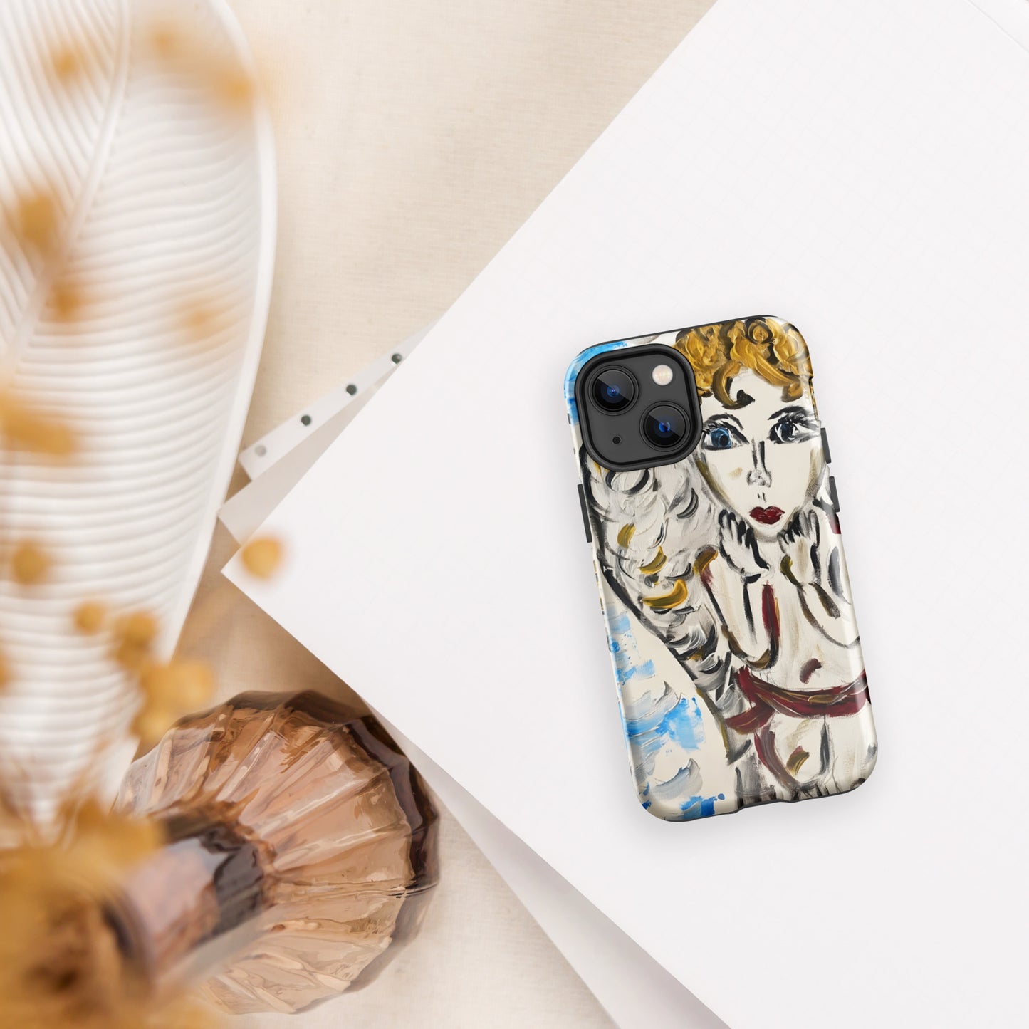 Your Little Angel Is Me Tough Case for iPhone®