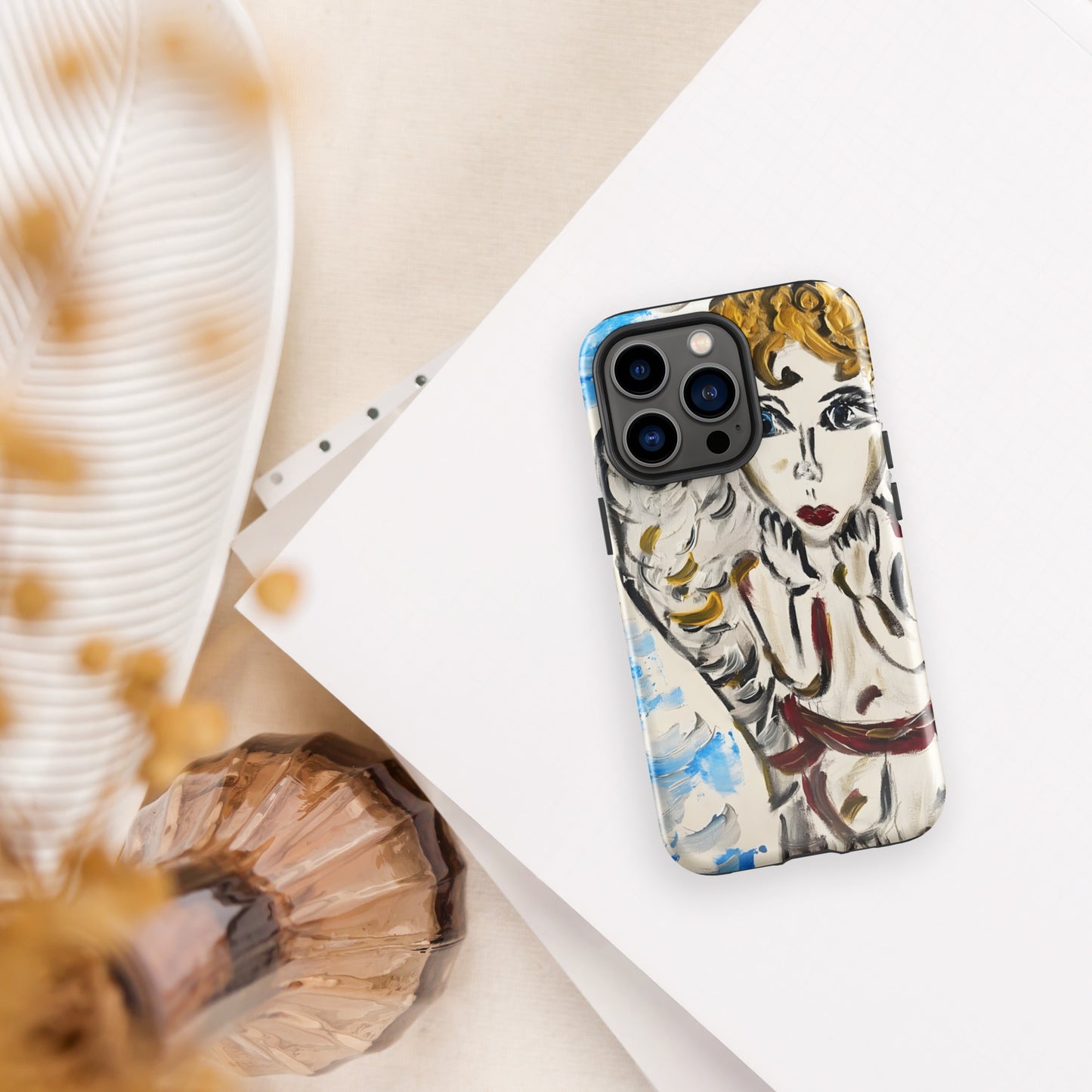 Your Little Angel Is Me Tough Case for iPhone®
