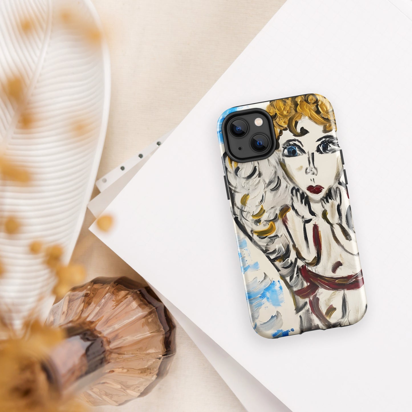 Your Little Angel Is Me Tough Case for iPhone®