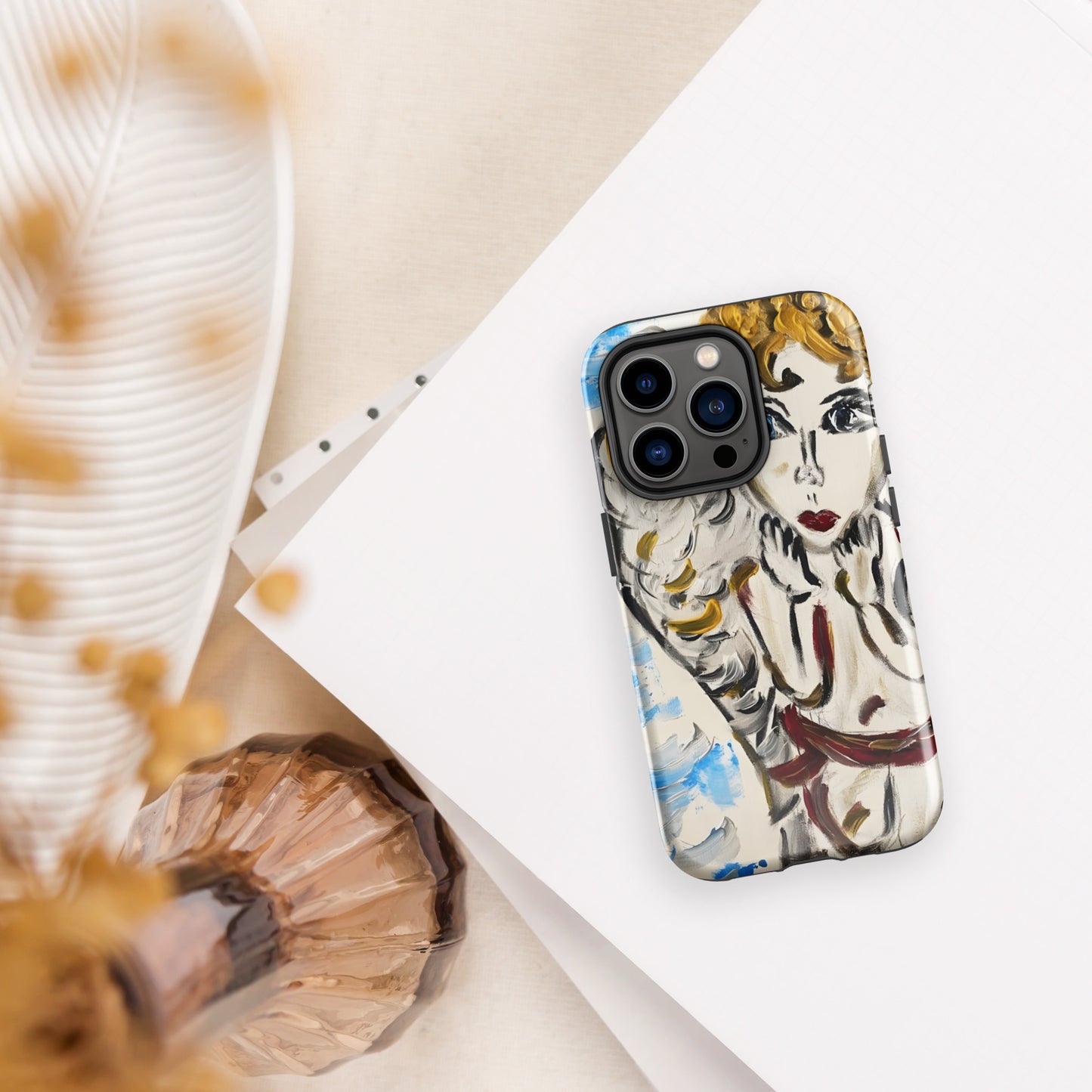 Your Little Angel Is Me Tough Case for iPhone®