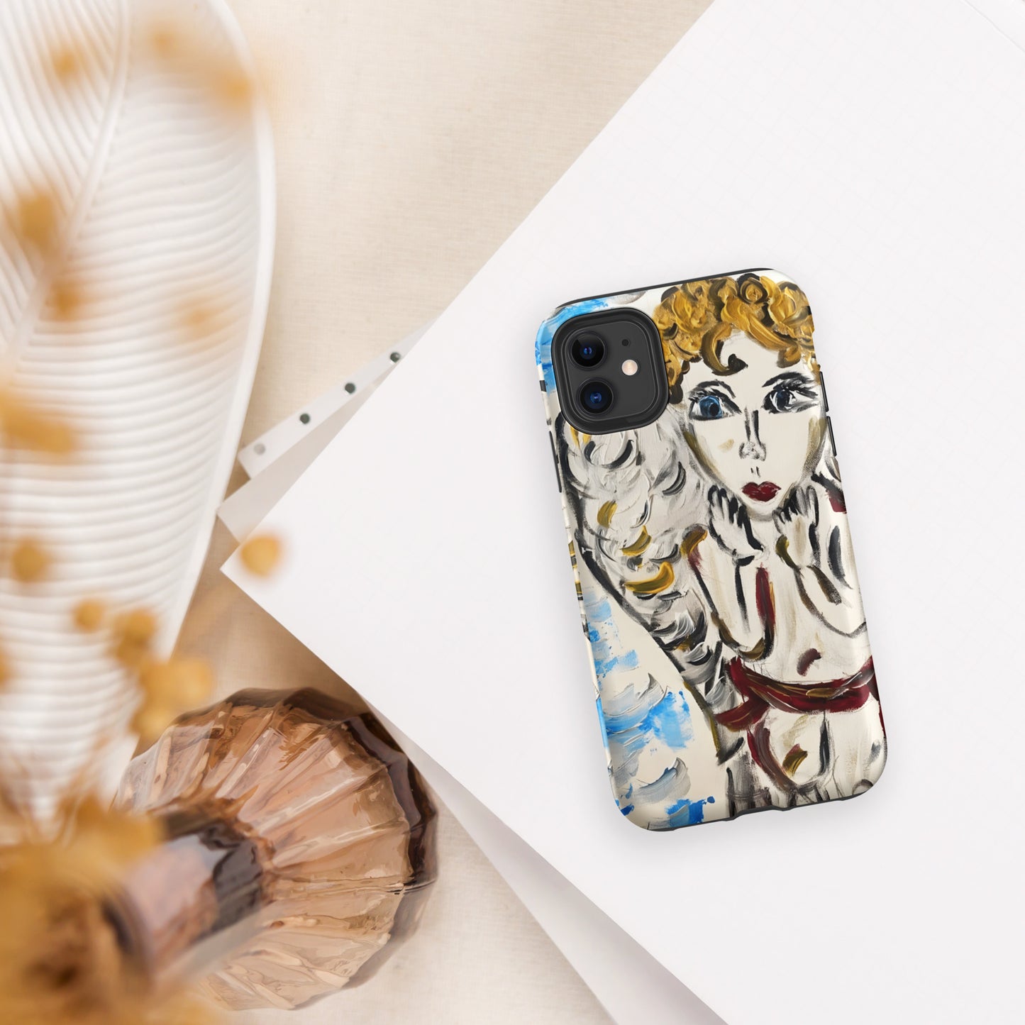 Your Little Angel Is Me Tough Case for iPhone®