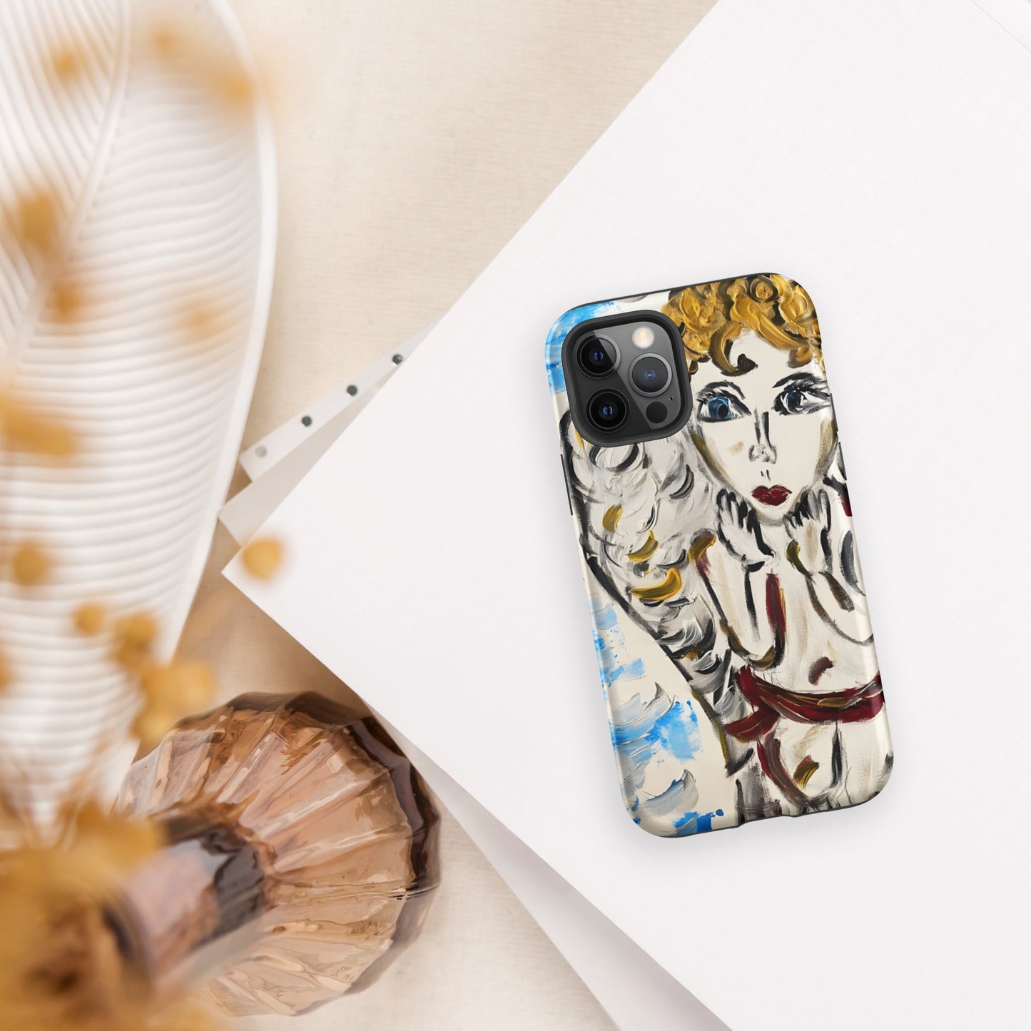 Your Little Angel Is Me Tough Case for iPhone®