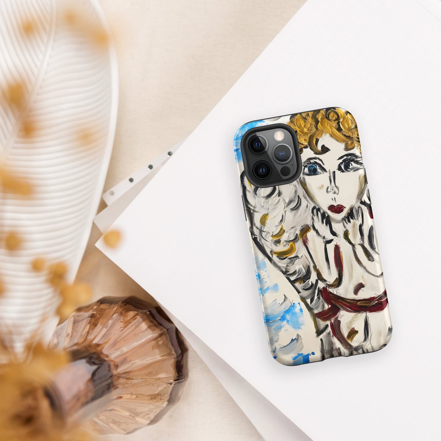 Your Little Angel Is Me Tough Case for iPhone®