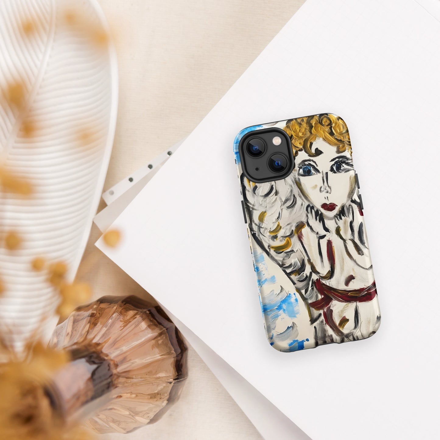 Your Little Angel Is Me Tough Case for iPhone®