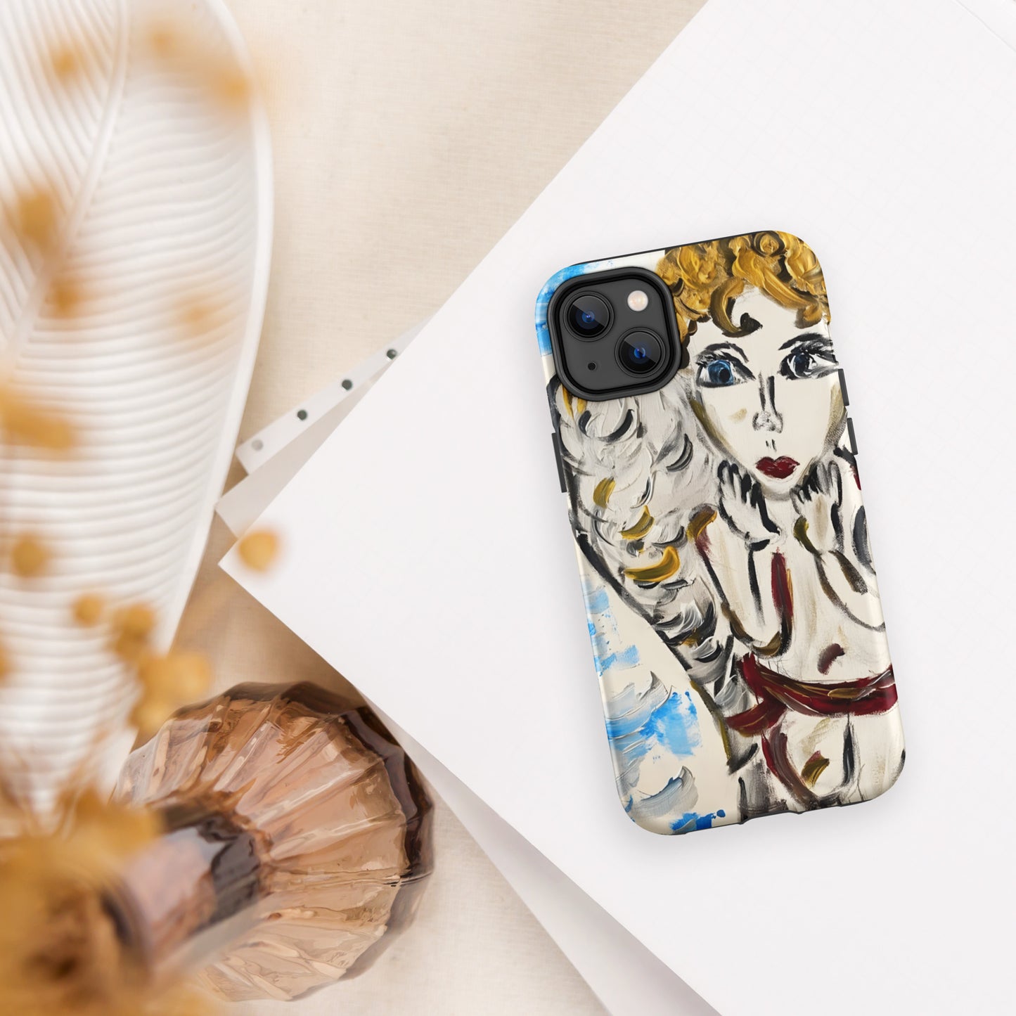 Your Little Angel Is Me Tough Case for iPhone®