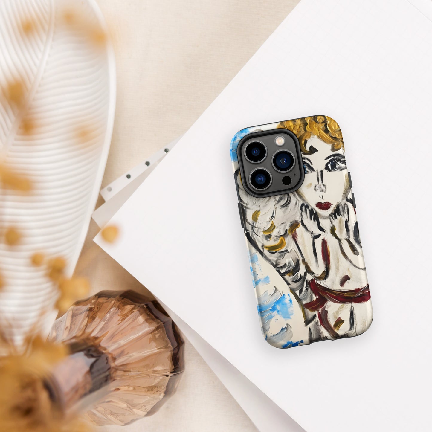 Your Little Angel Is Me Tough Case for iPhone®