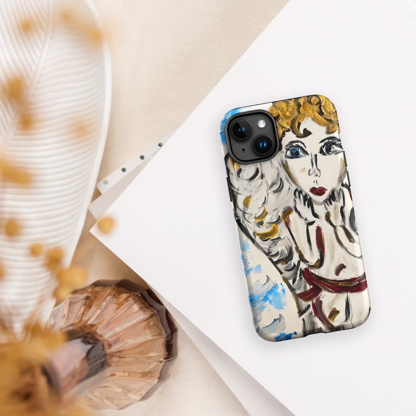 Your Little Angel Is Me Tough Case for iPhone®