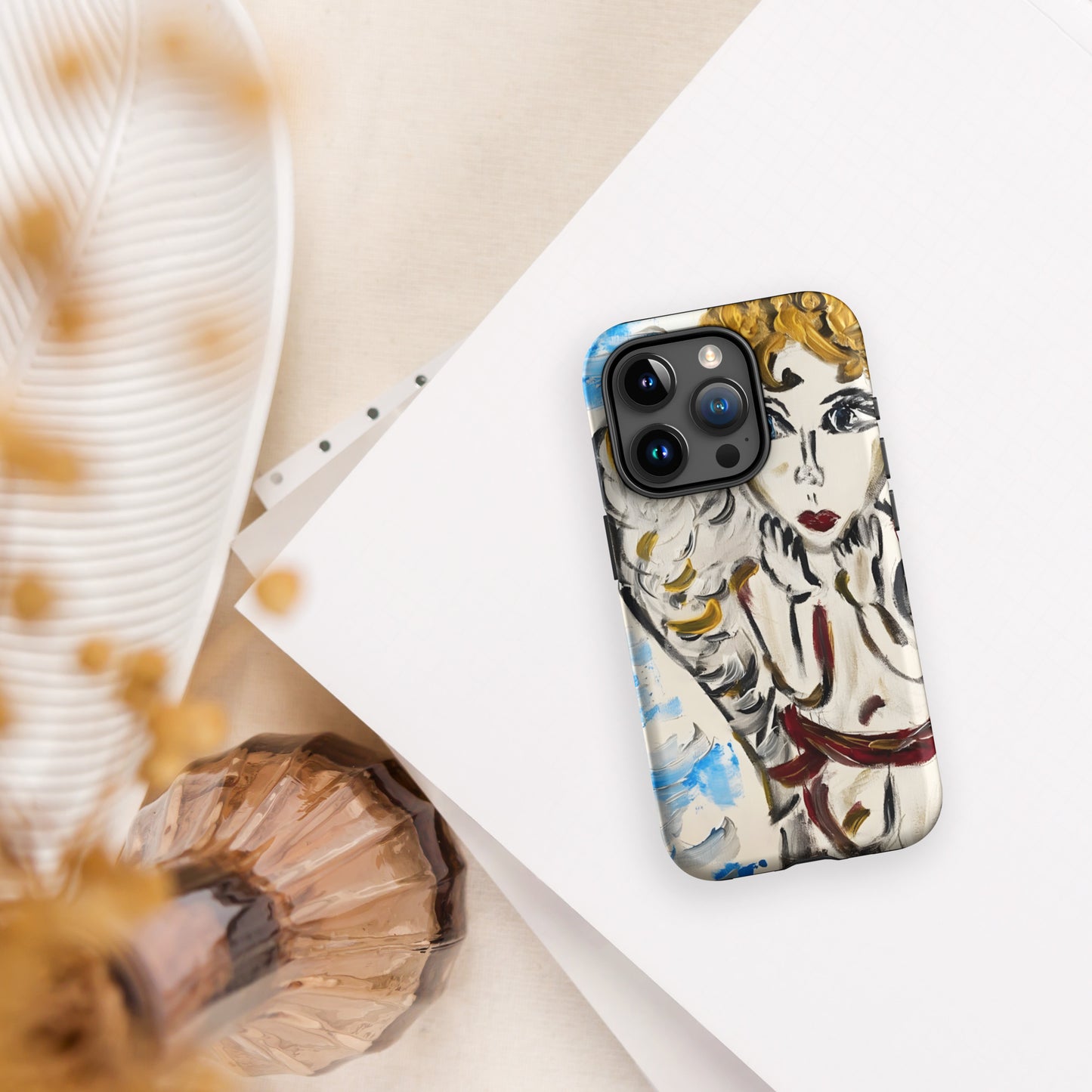 Your Little Angel Is Me Tough Case for iPhone®
