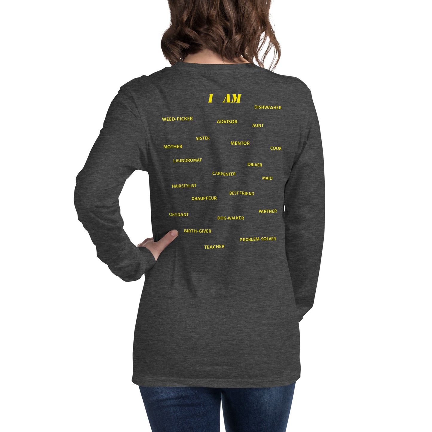 "I Am" Unisex Long Sleeve Tee - A Tango to Life