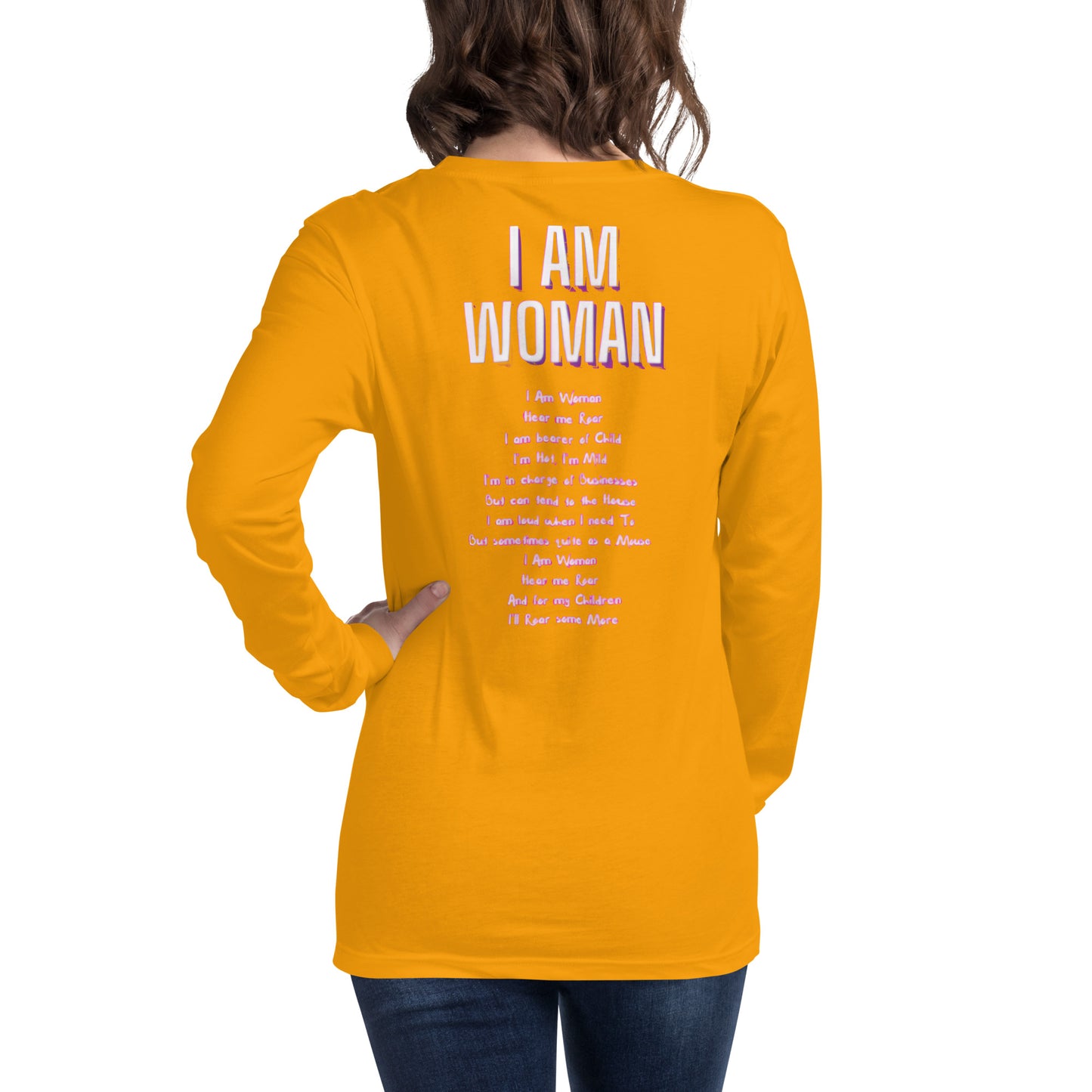 I Am Woman Long Sleeve Tee - A Tango to Life