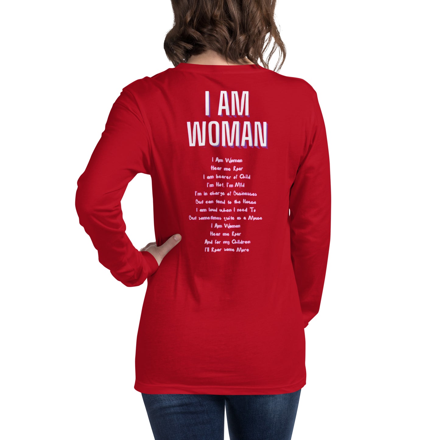 I Am Woman Long Sleeve Tee - A Tango to Life