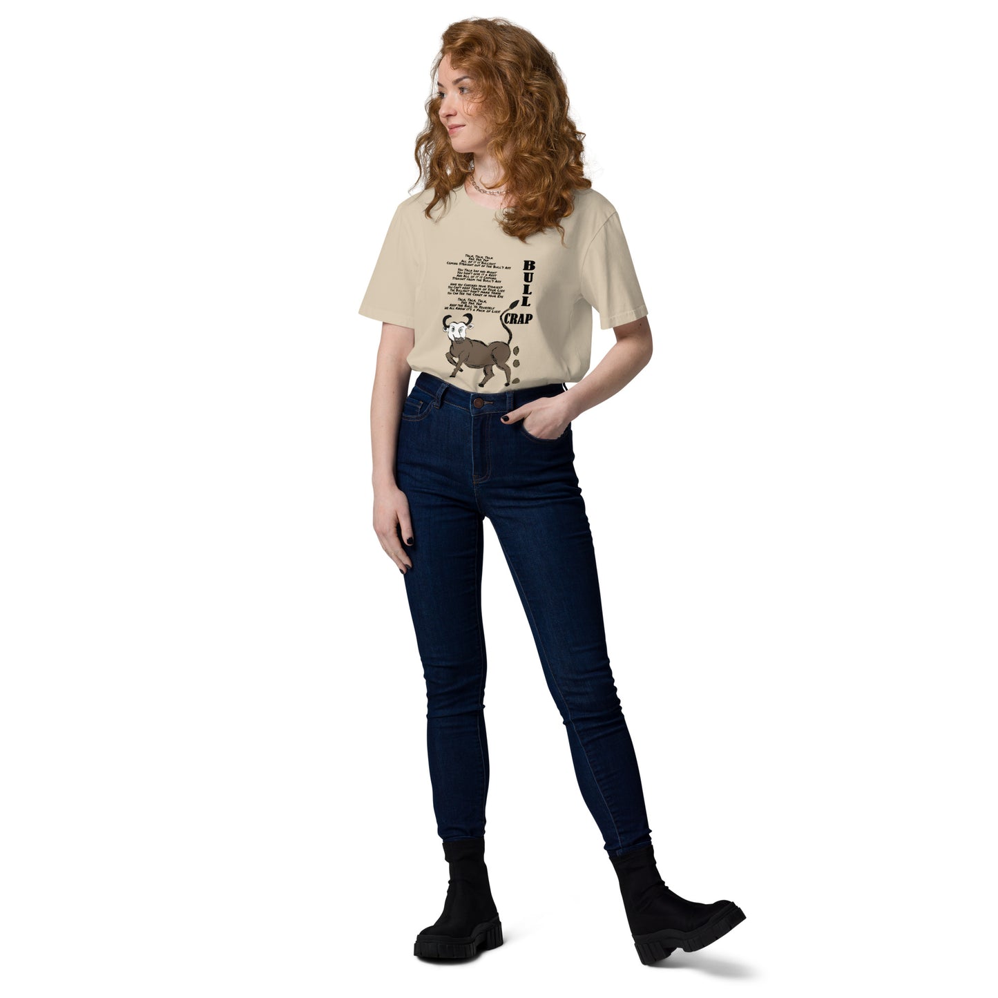 Bull Crap Unisex organic cotton t-shirt