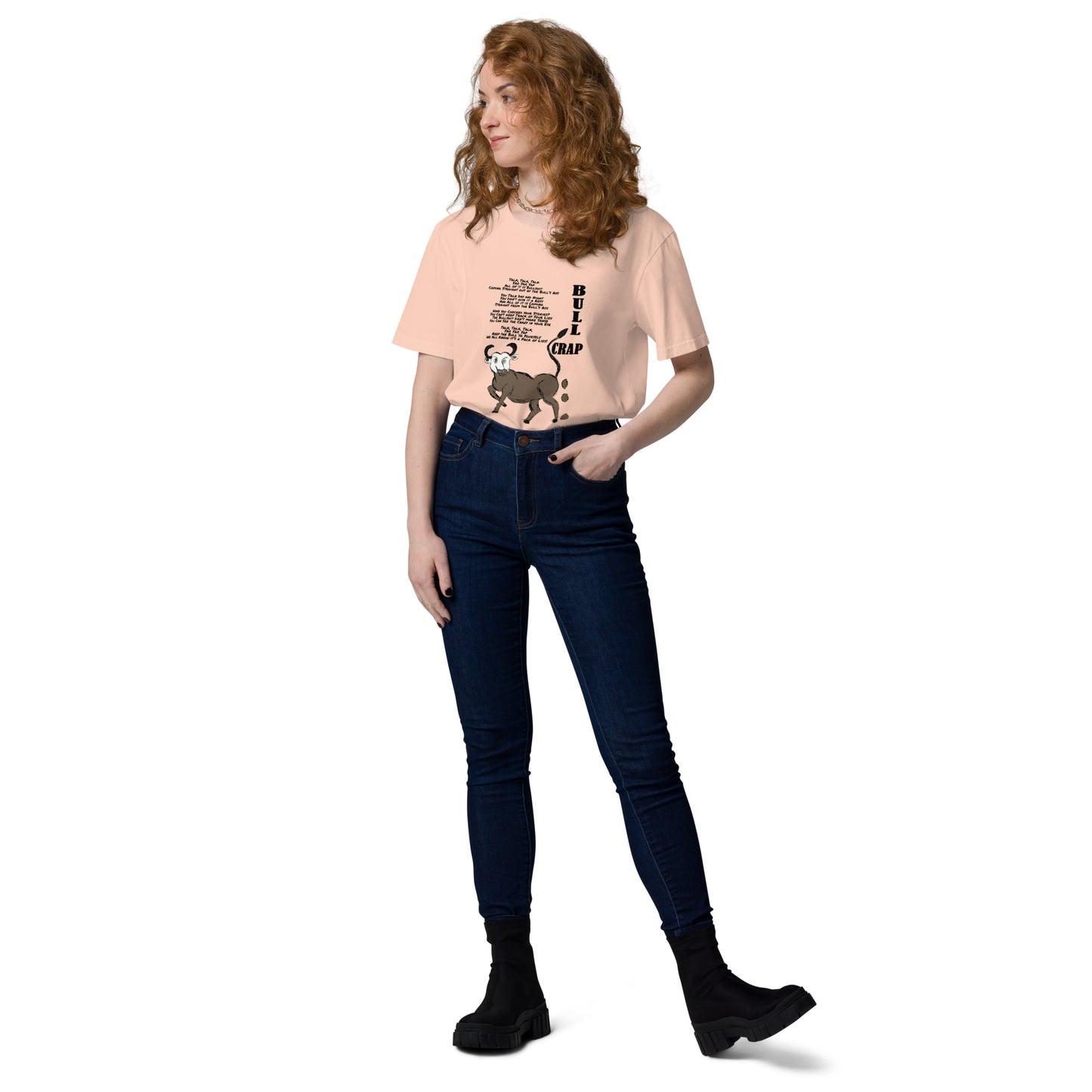 Bull Crap Unisex organic cotton t-shirt