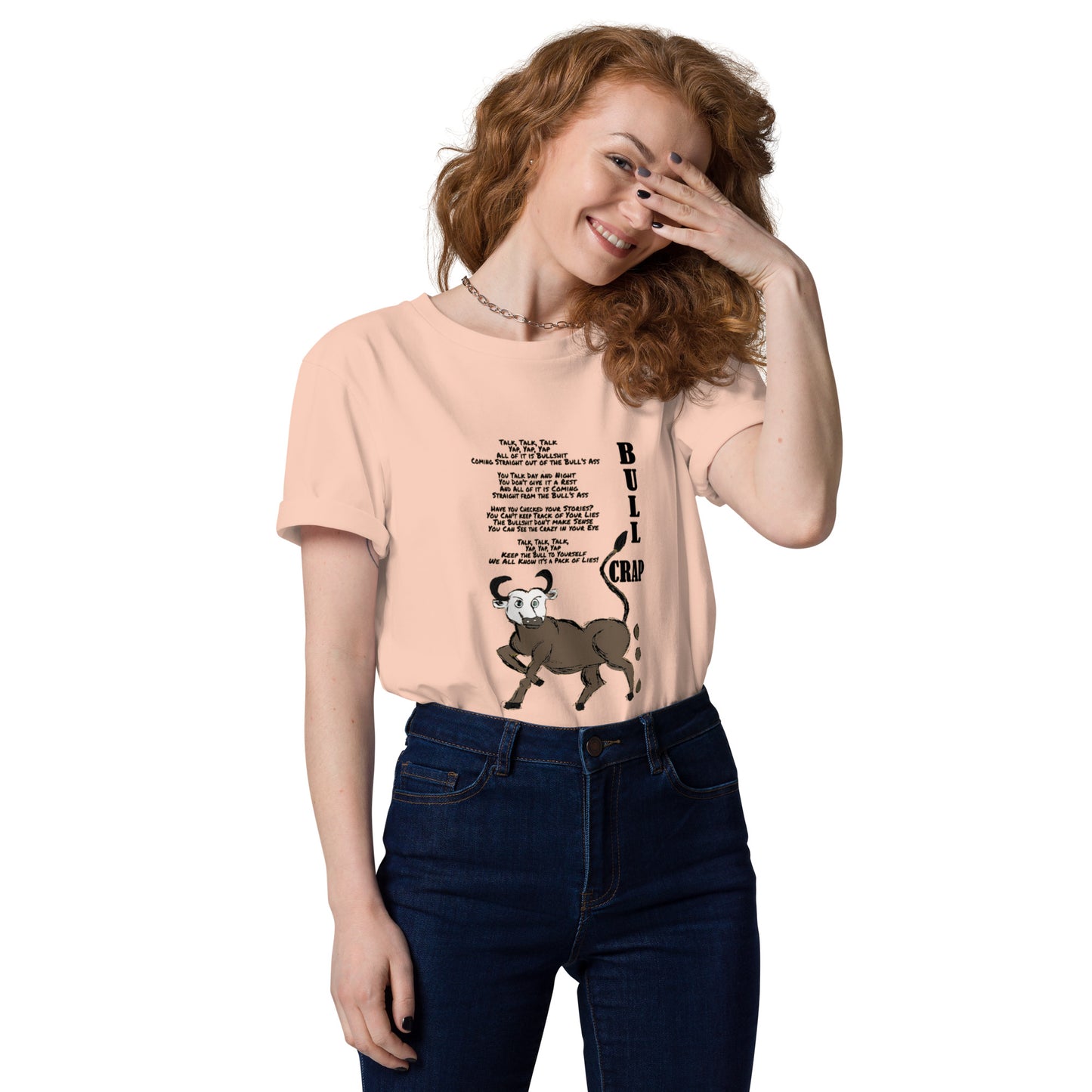 Bull Crap Unisex organic cotton t-shirt