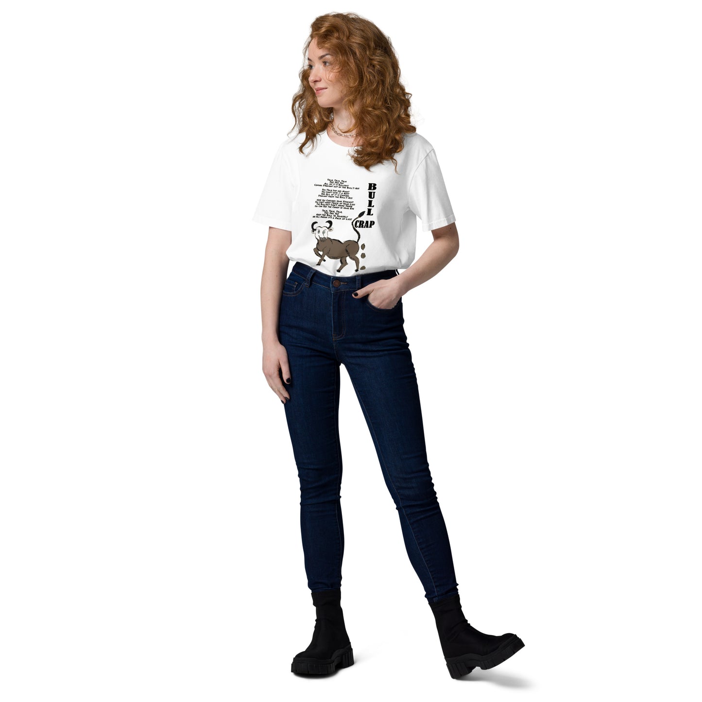 Bull Crap Unisex organic cotton t-shirt