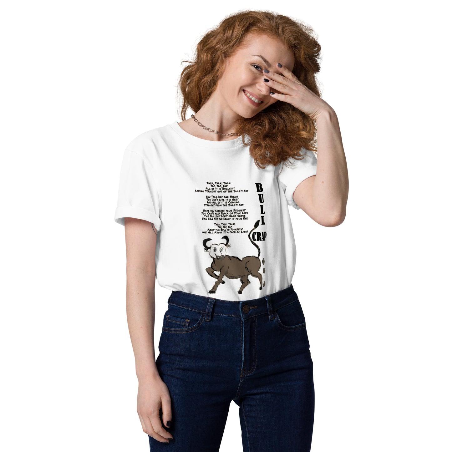Bull Crap Unisex organic cotton t-shirt