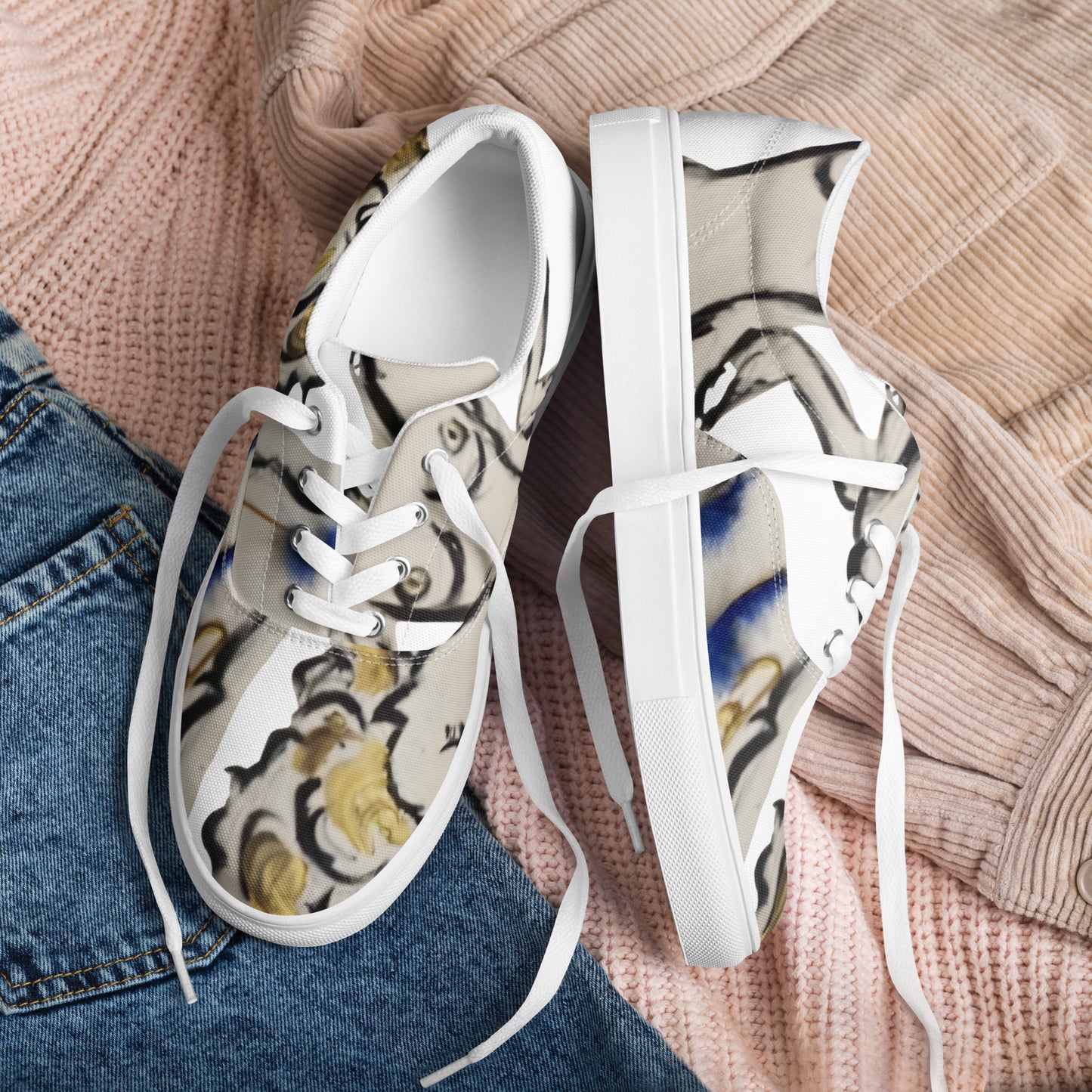 Stuck Up Women’s lace-up canvas shoes