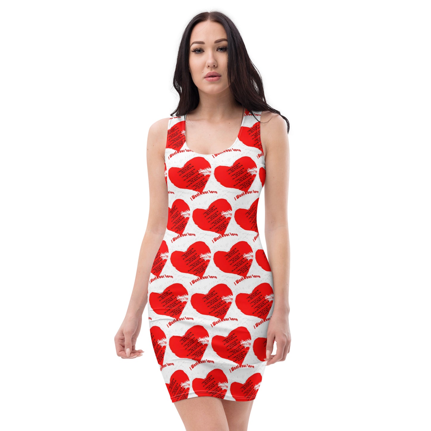 I Want Your Love -Bodycon  Dress