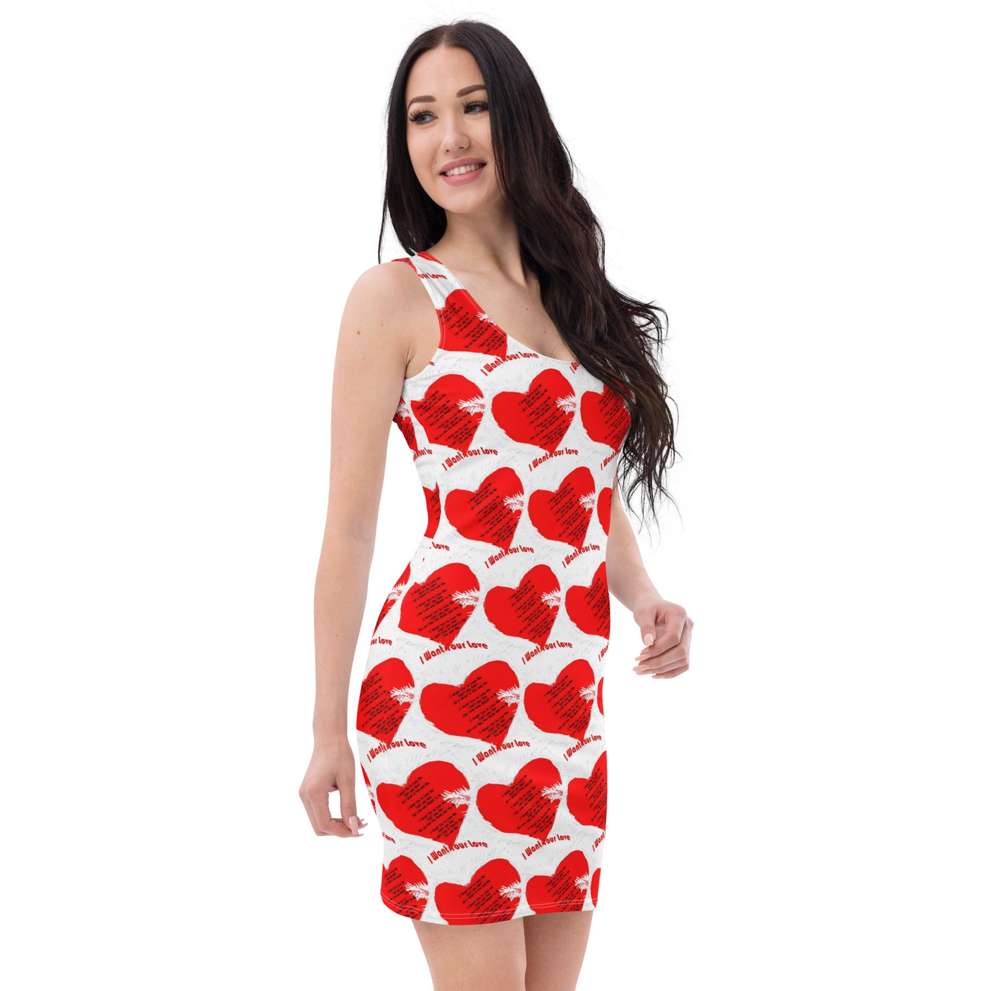 I Want Your Love -Bodycon  Dress